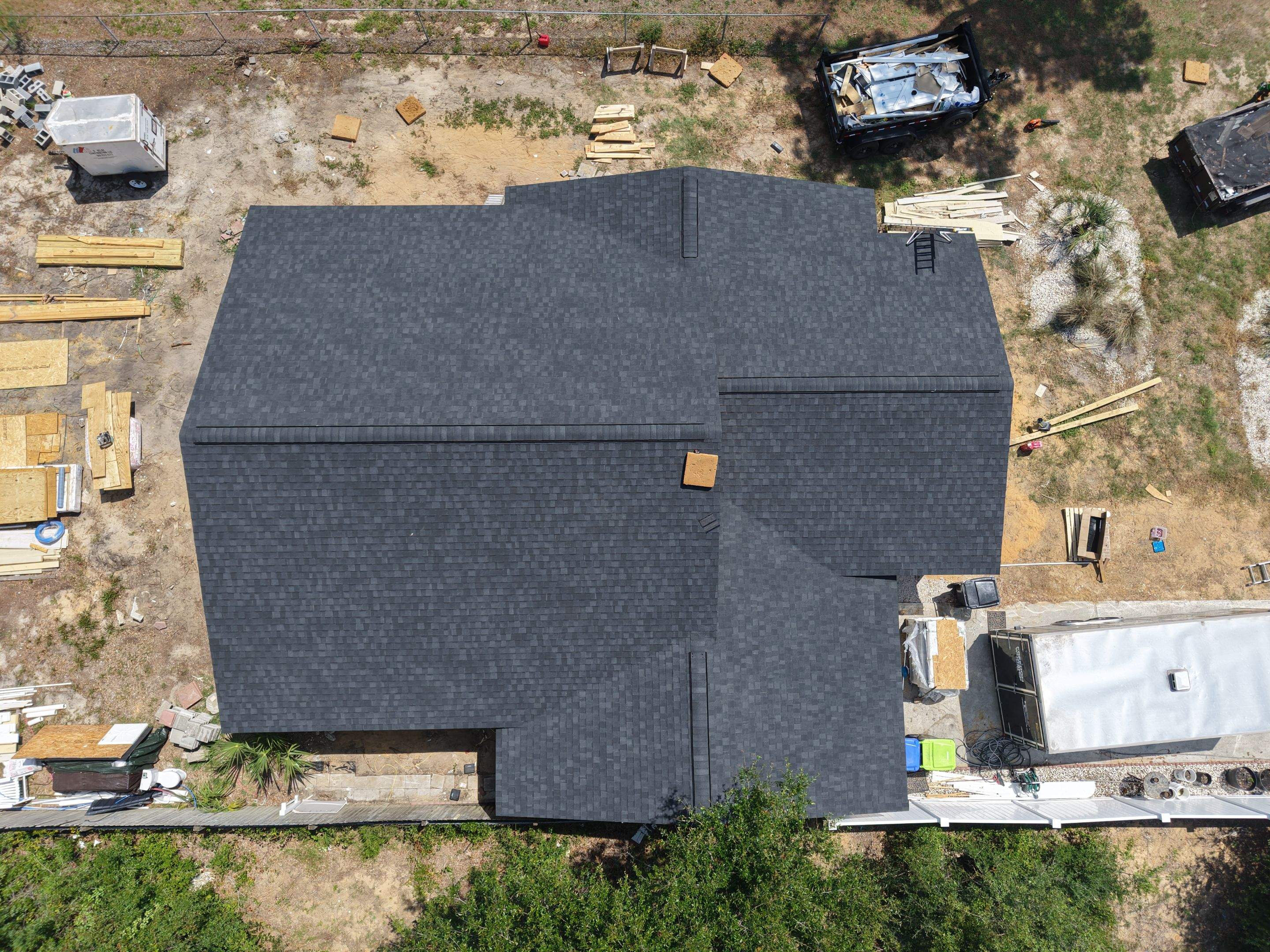 Roof Replacement from Metal to Shingles in Oak Island, NC