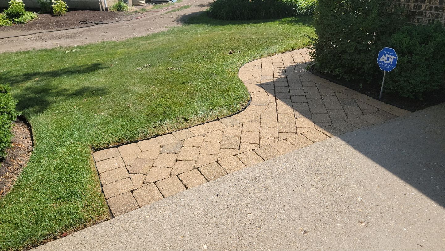 Brick paver clean, sand and seal.  using Surebond SB-1300 by Northern Power Washing LLC.