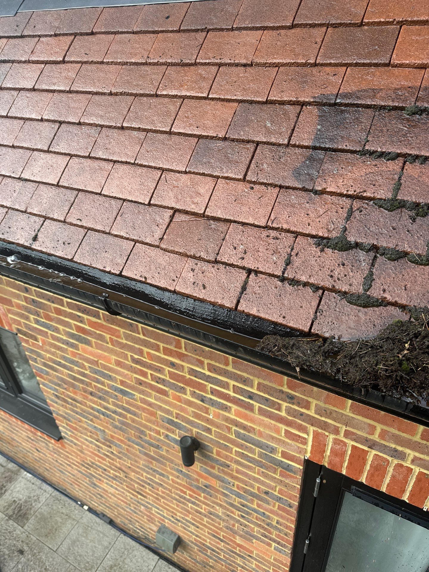 Roof Clean  - Moss Removal - Gutter Clean using Honda 15lpm Low Pressure Washing Machine by Ges Exterior Cleaning ltd
