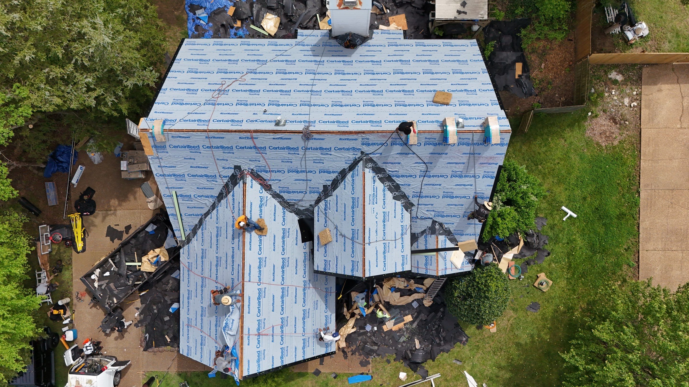 Charcoal Black Re-Roof by Royal House LLC