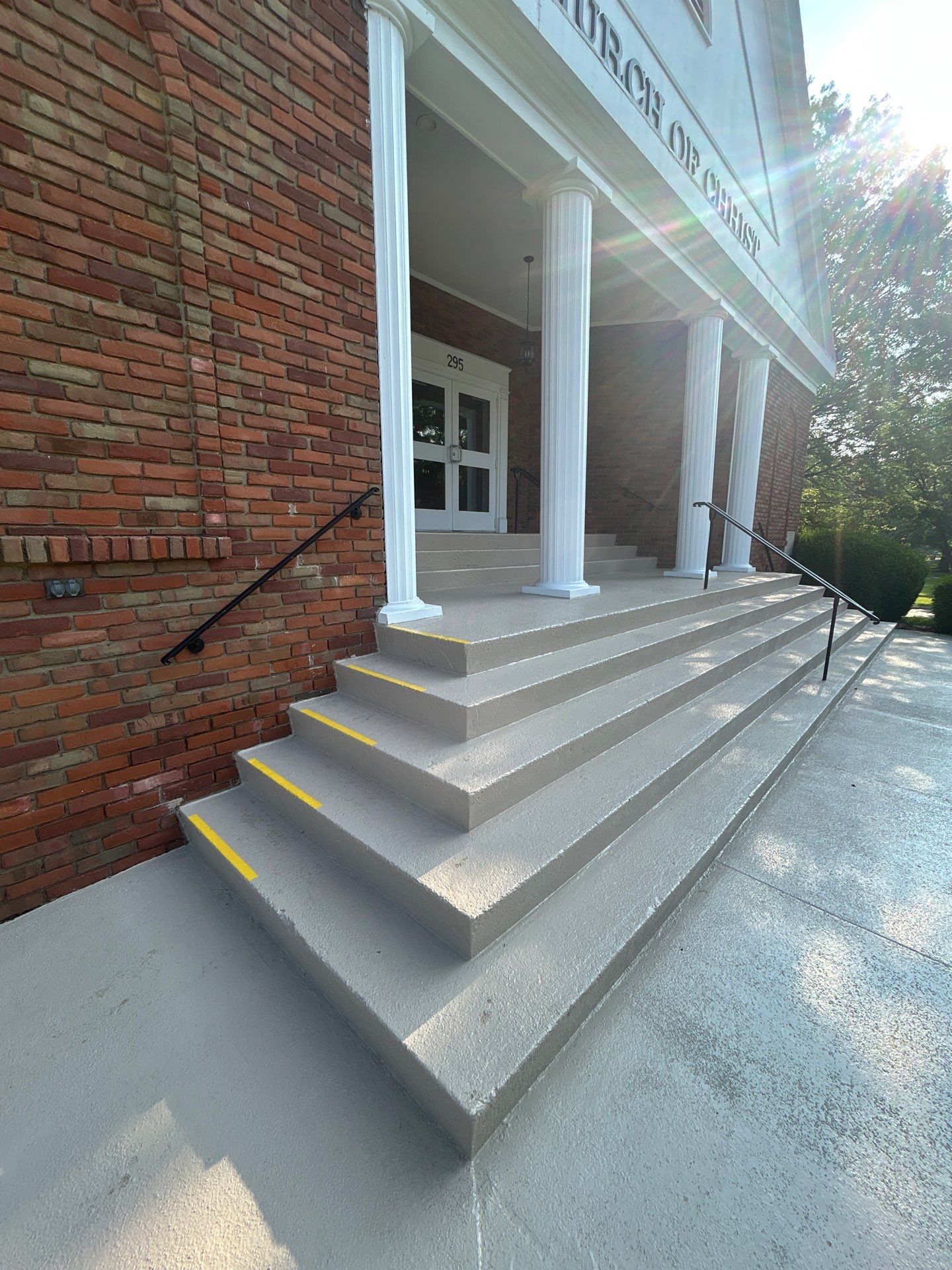 Medina Stair Coating by Beck Restoration Management Group