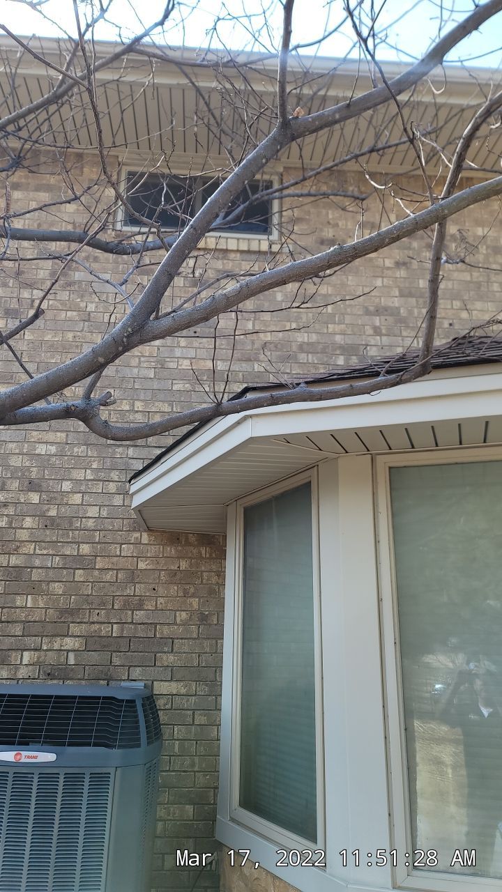 Leak Repair over Master Bedroom and Bathroom by Tex-Line Roofing