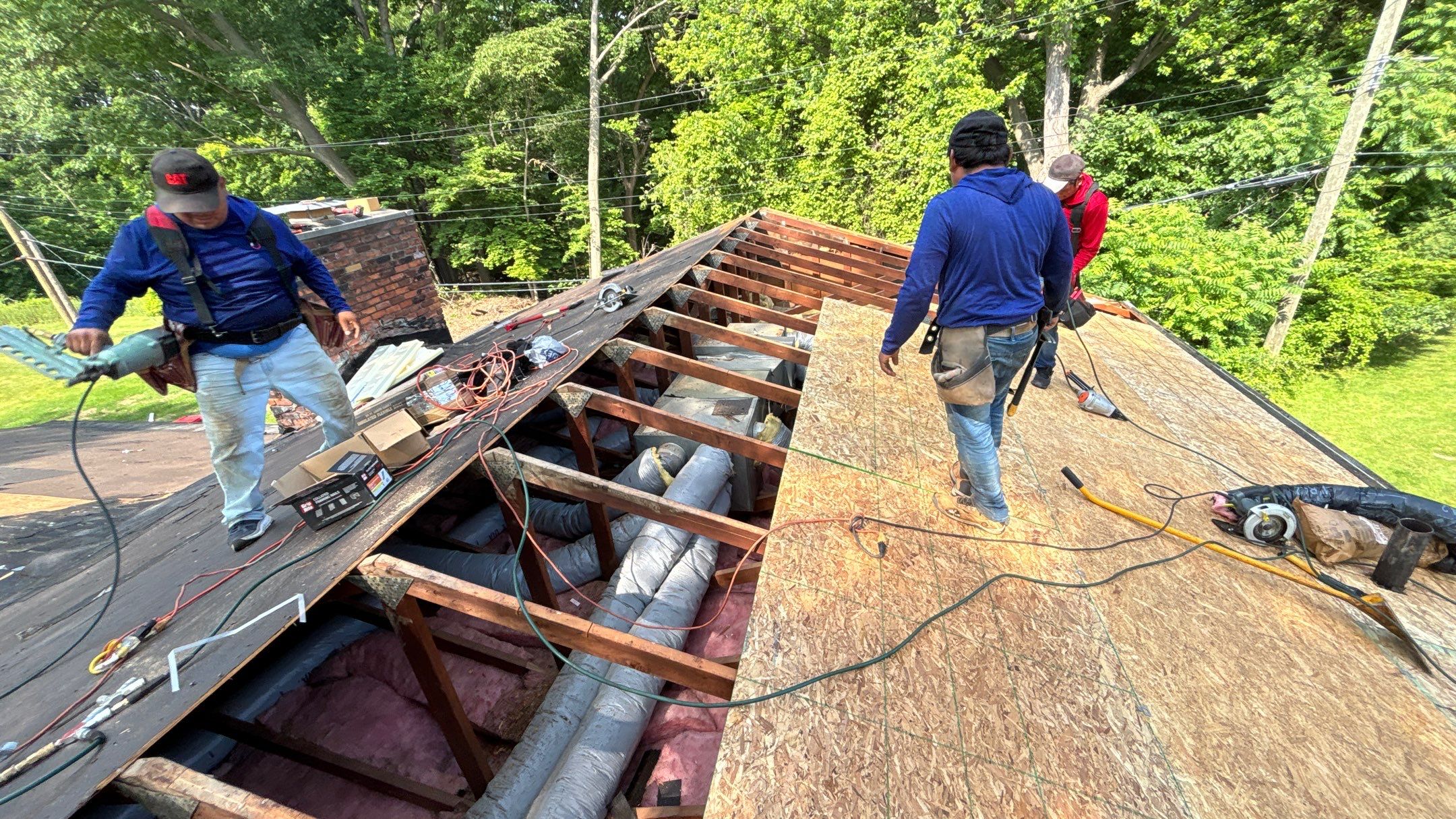 Roof Replacement using Owens Corning Estate Gray by 180 Contractors