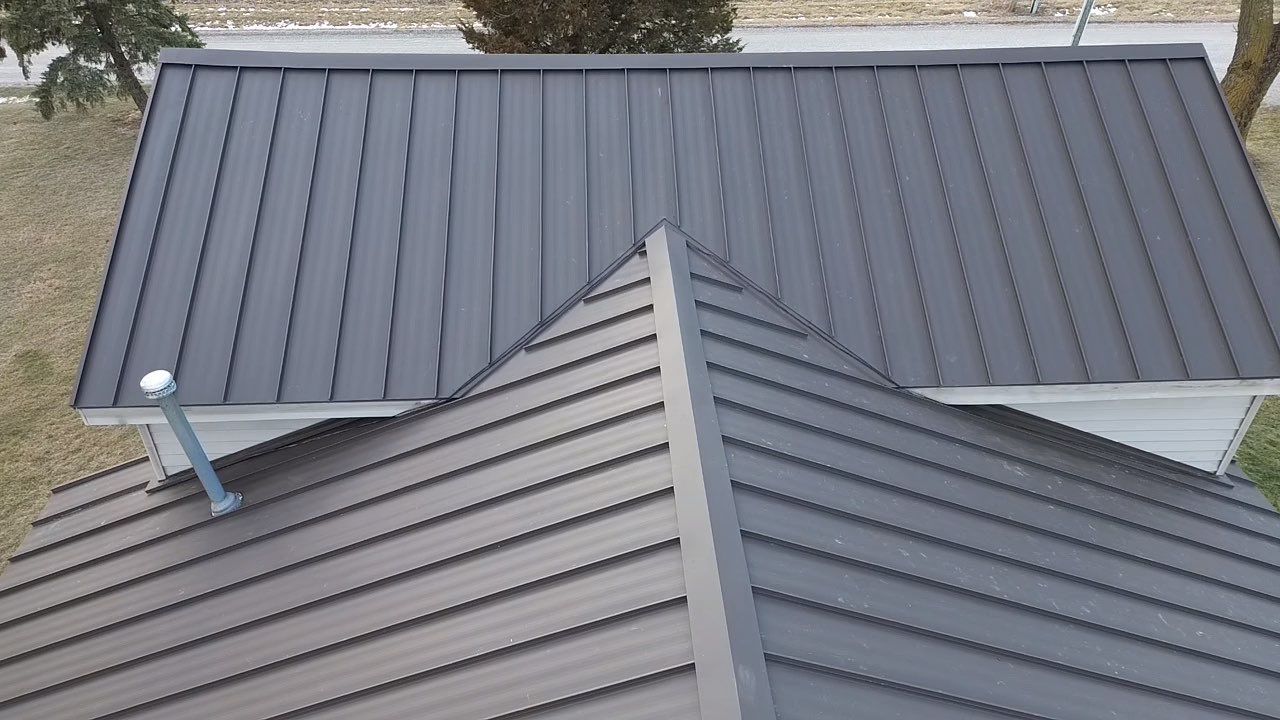 Standing Seam & Exposed Fastener Metal Roof Installation – Bluffton, IN by 4Ever Metal Roofing