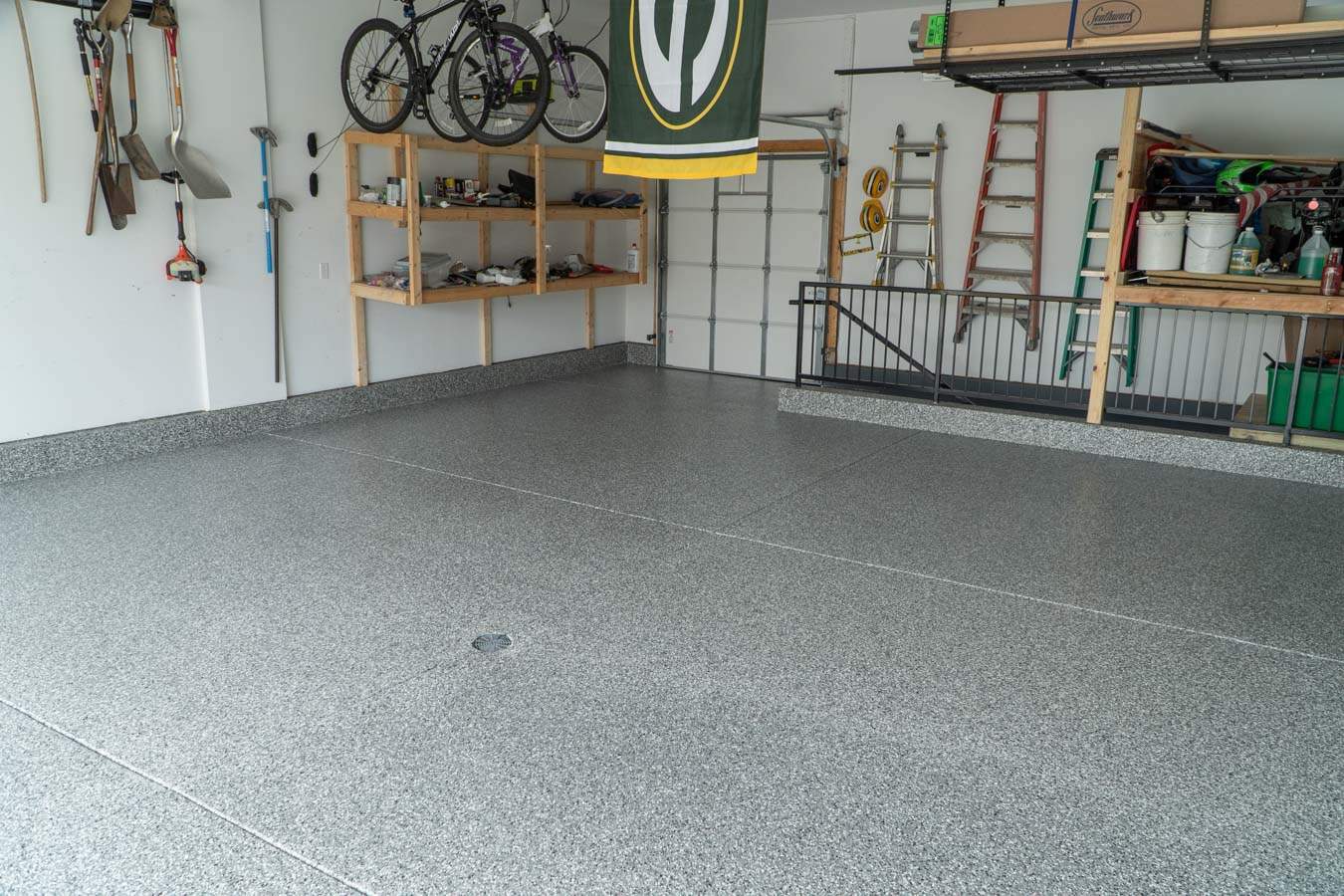 Fortnin Residence - Garage Floor Coating by Level 10 Coatings