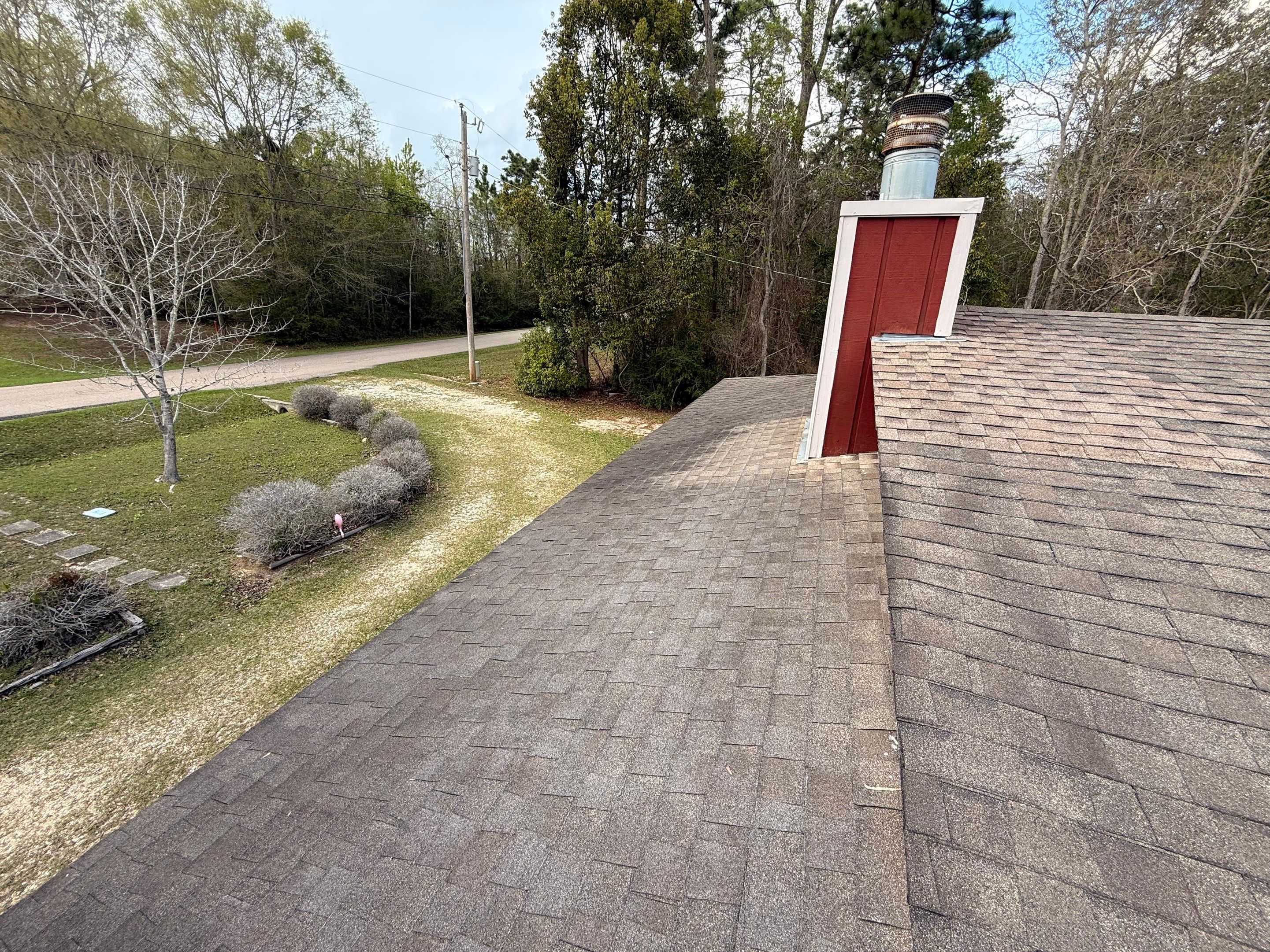 Full Asphalt Shingle Roof Replacement and Decking Repair in Carriere by Frontline Roofing