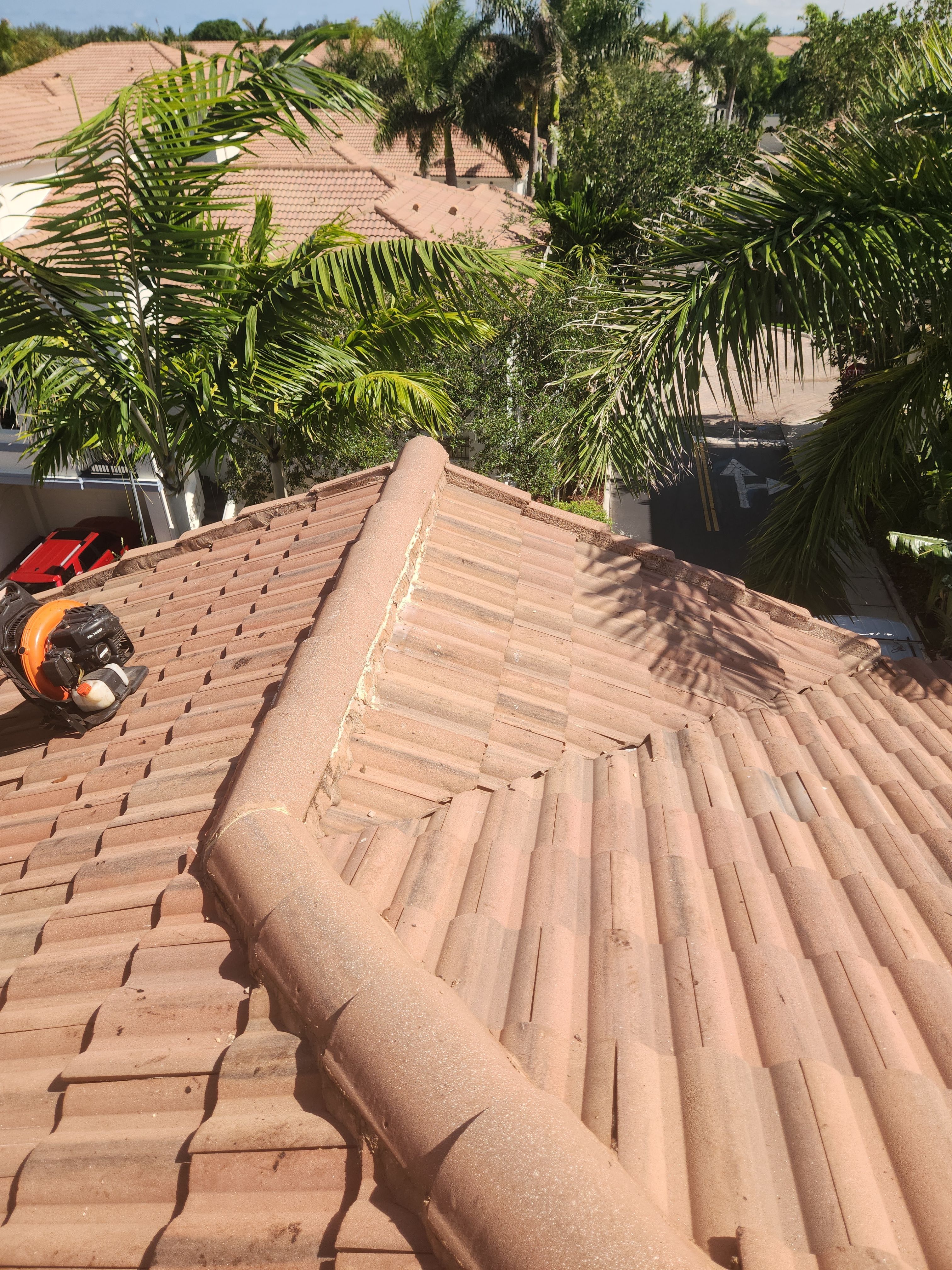 Tile Roof Leak Repair and Plywood Decking Replacement in Boynton Beach by Aastro Roofing