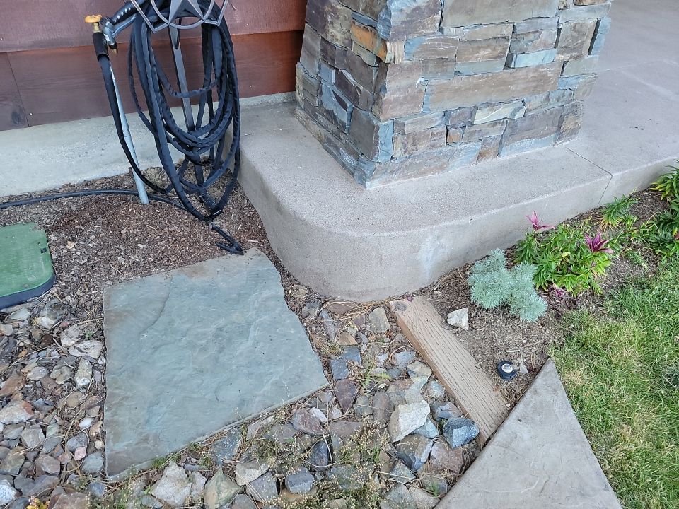 Patio and Walkway using Pecan and the Penntek Evolution Flooring System by Croc Coatings, LLC