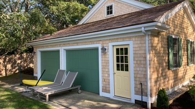 Gutter Installation using 4x5 FiberGlass Gutter in Osterville, Ma