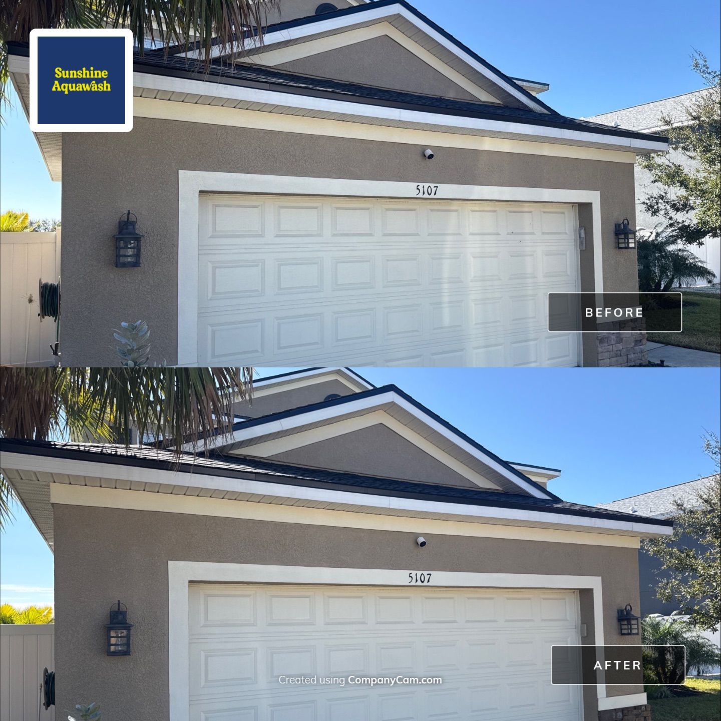 Two-Story House Wash in Crystal Lakes – Palmetto, FL by Sunshine AquaWash