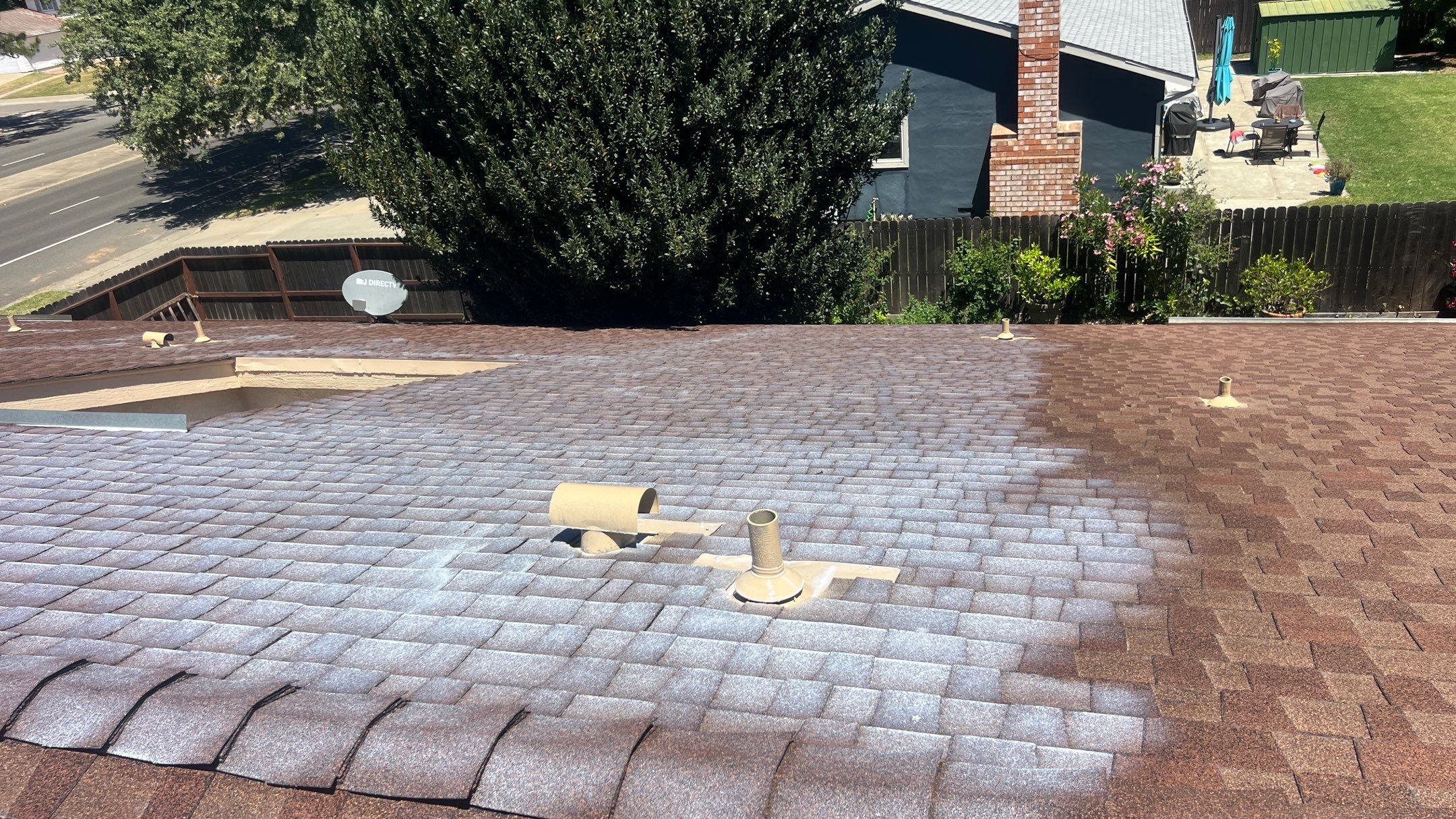 Roof Rejuvenation using Roof Maxx Treatment by Roof Maxx of Folsom