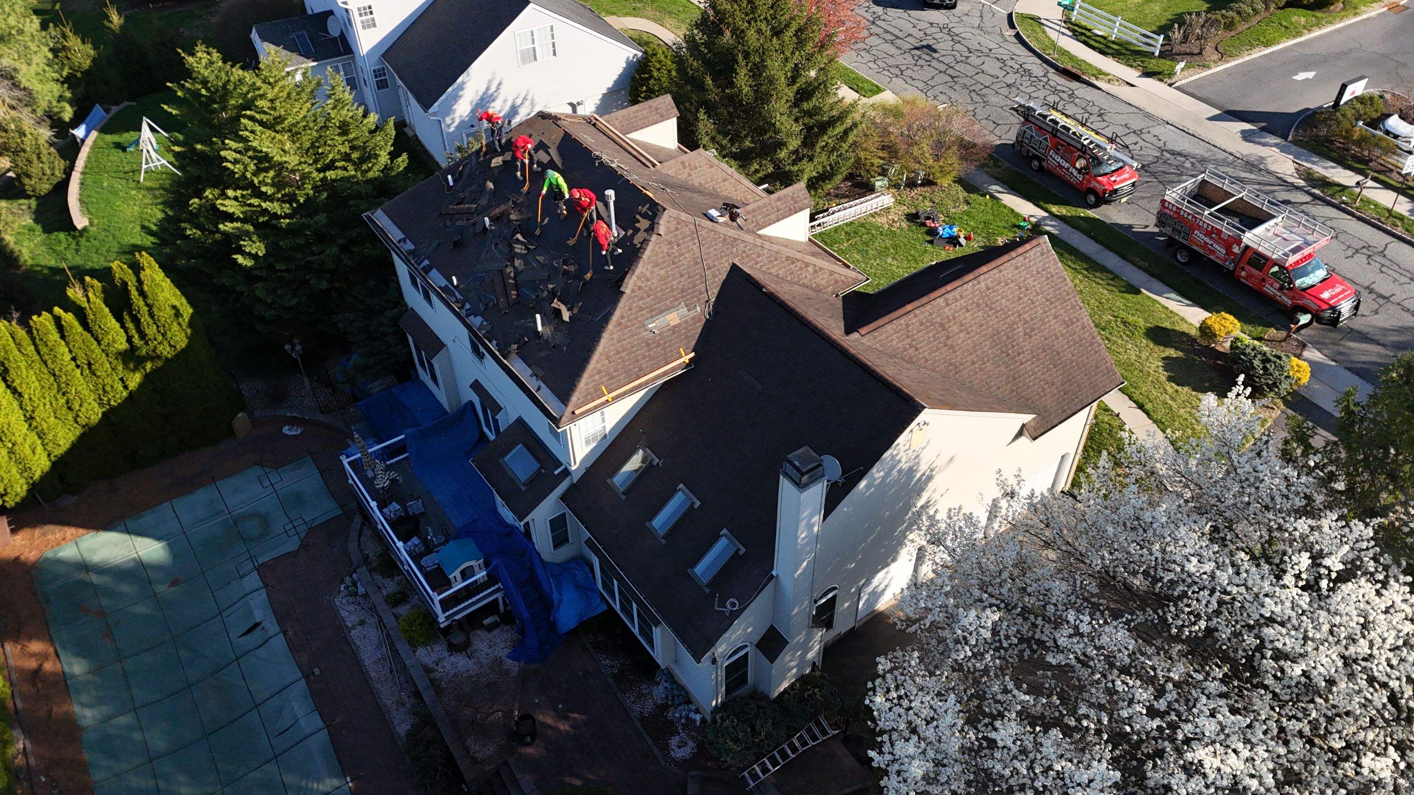 Roof Project in Stewartsville, NJ by All State Home Improvement Inc.