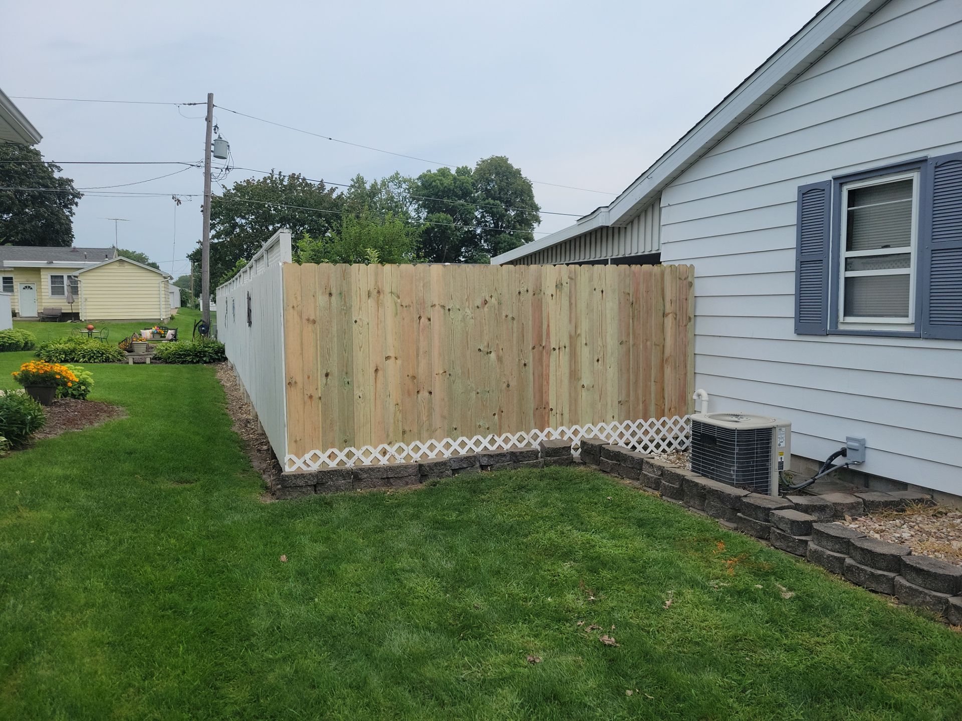 Project in Waterloo by Perfect Picket Fence and Stain