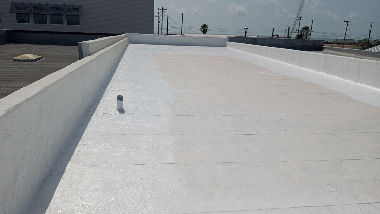 Market Street Coating by Bayfront Roofing and Construction
