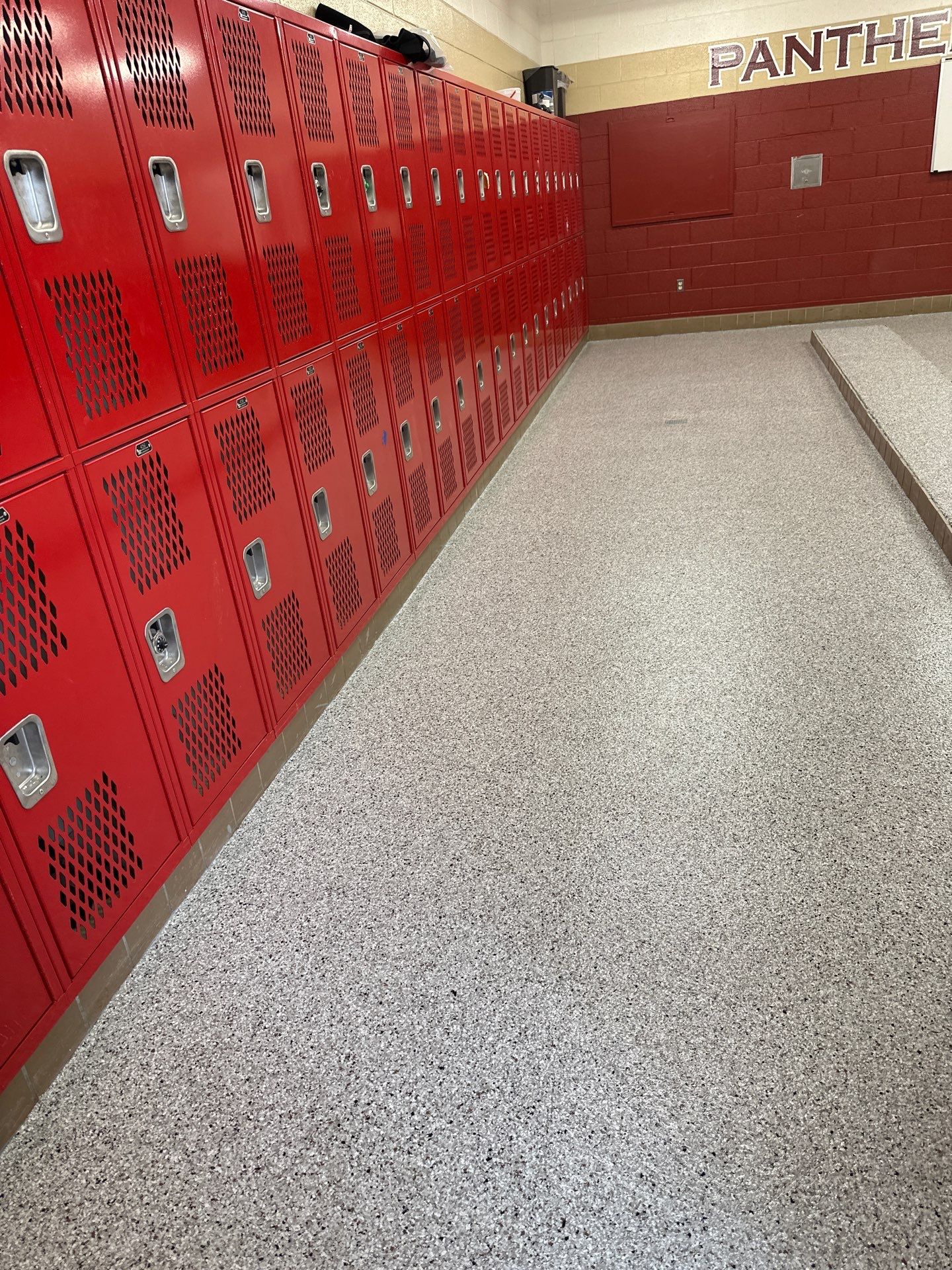 Commercial Floor Coating using Coyote by My Garage Floor Guys