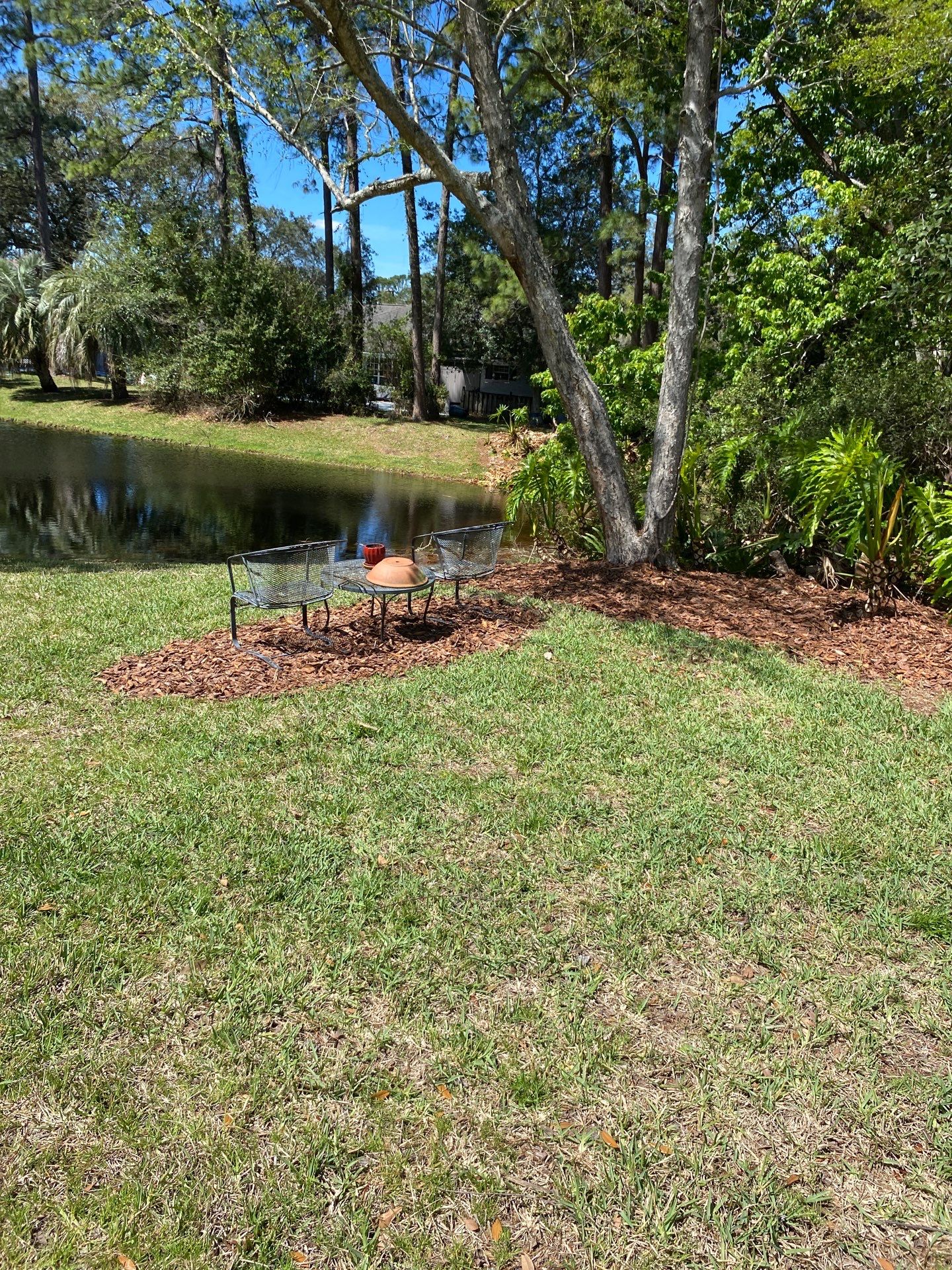Deerwood Resident | Pine Bark Install by ProGreen Services