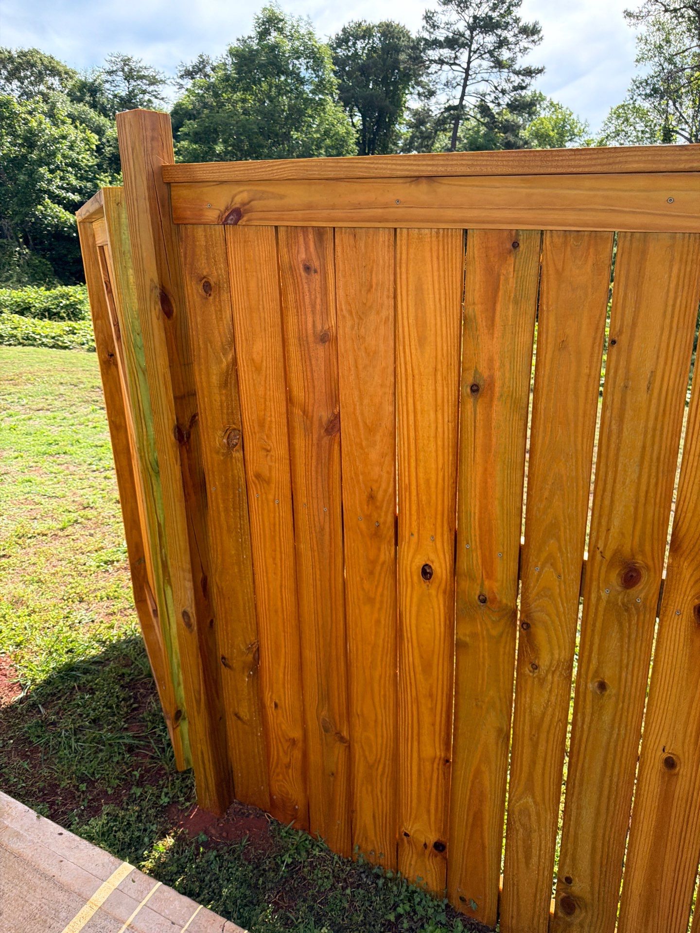 Fence using Wood Sealant by DuraSeal
