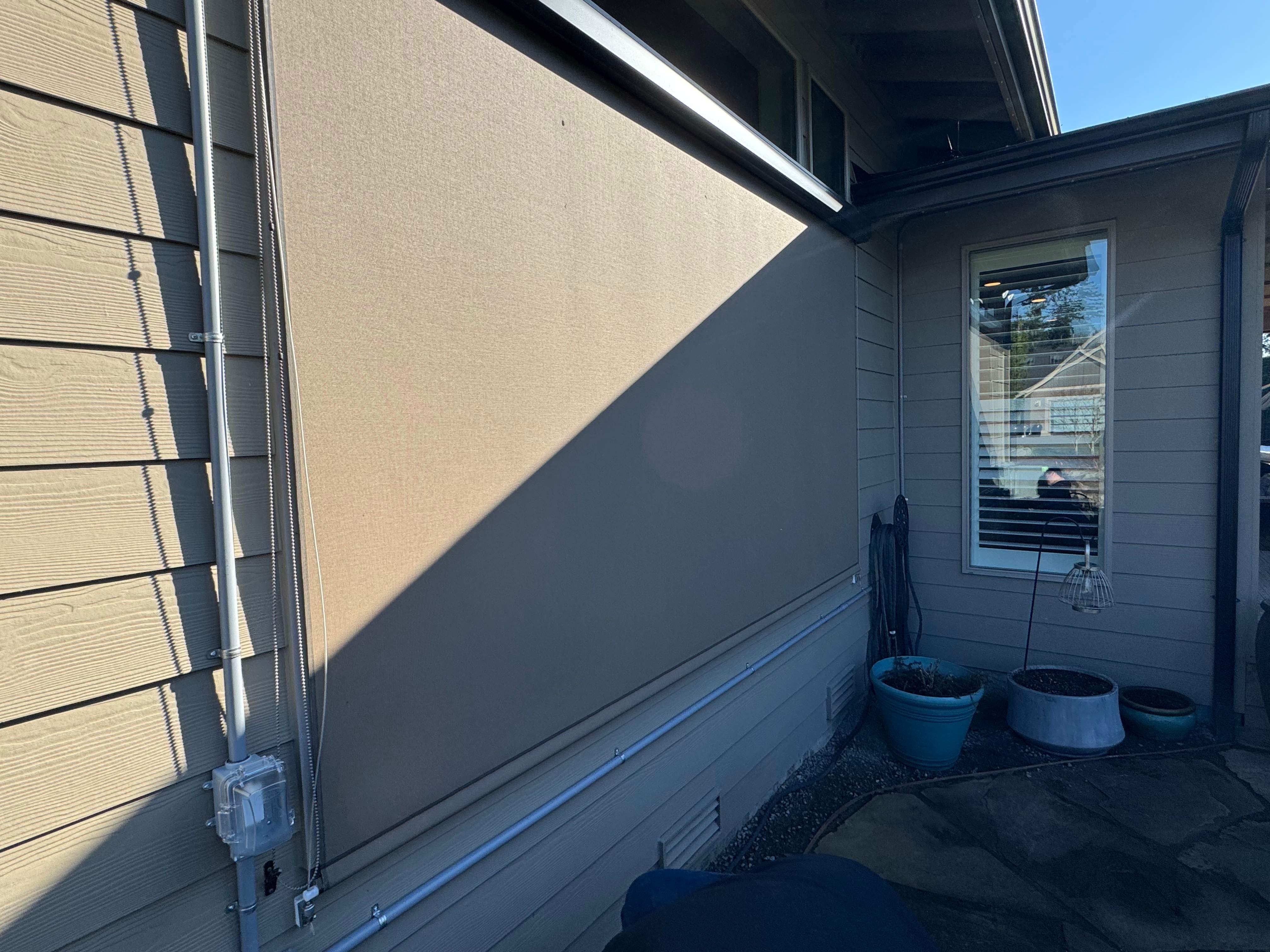 Flood lights w/ conduit by JRS Electric Services