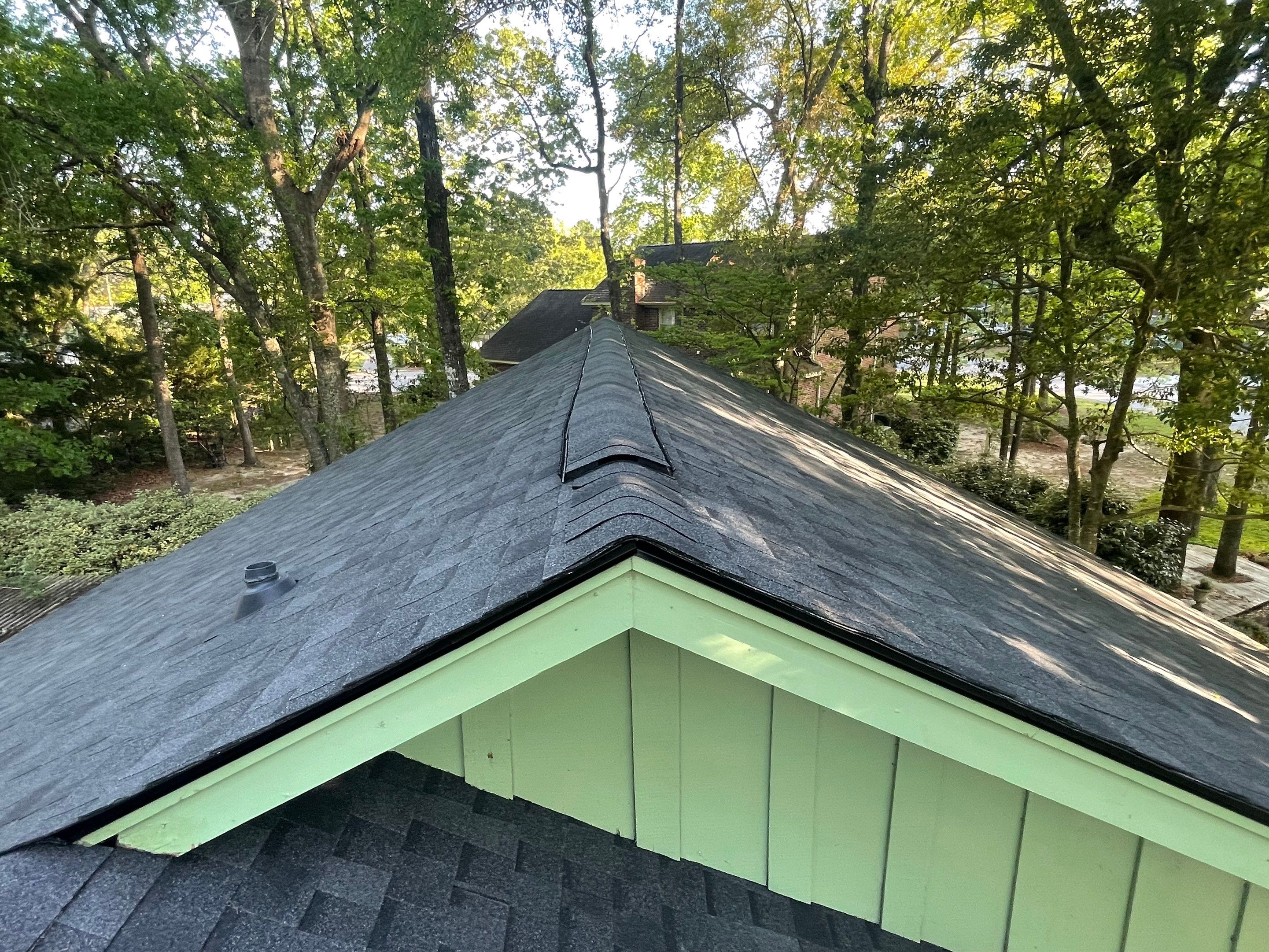 Hail Damage using Atlas Pristine Pinnacle Shingles by Artigues Roofing & Restoration Services