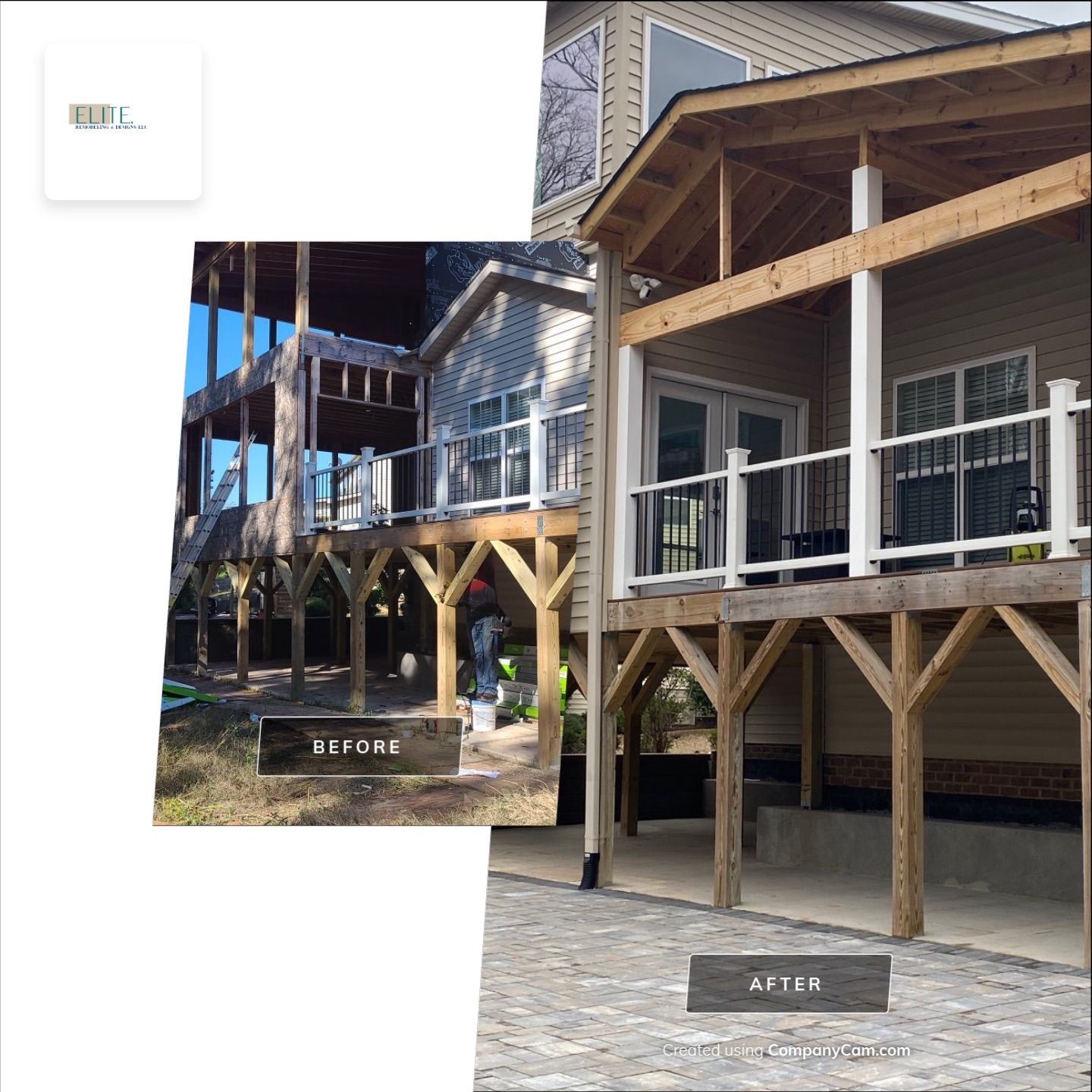 Project in Morrisville by Elite Remodeling and Design LLC
