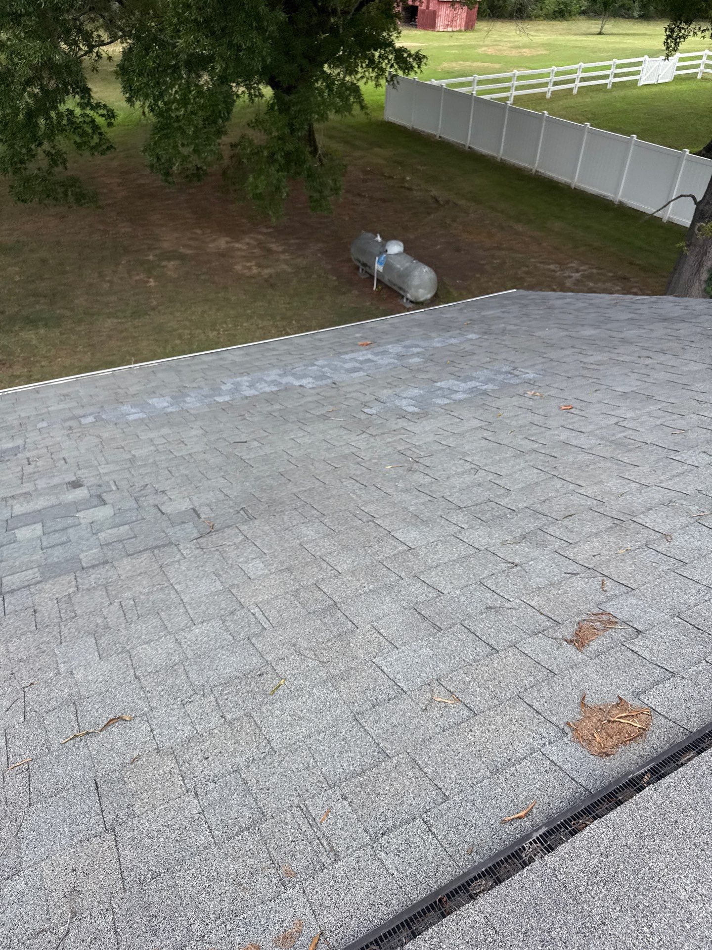 Roof replacement, interior and gutter repair by hail and wind damage by Just Brilliant Restoration JBR
