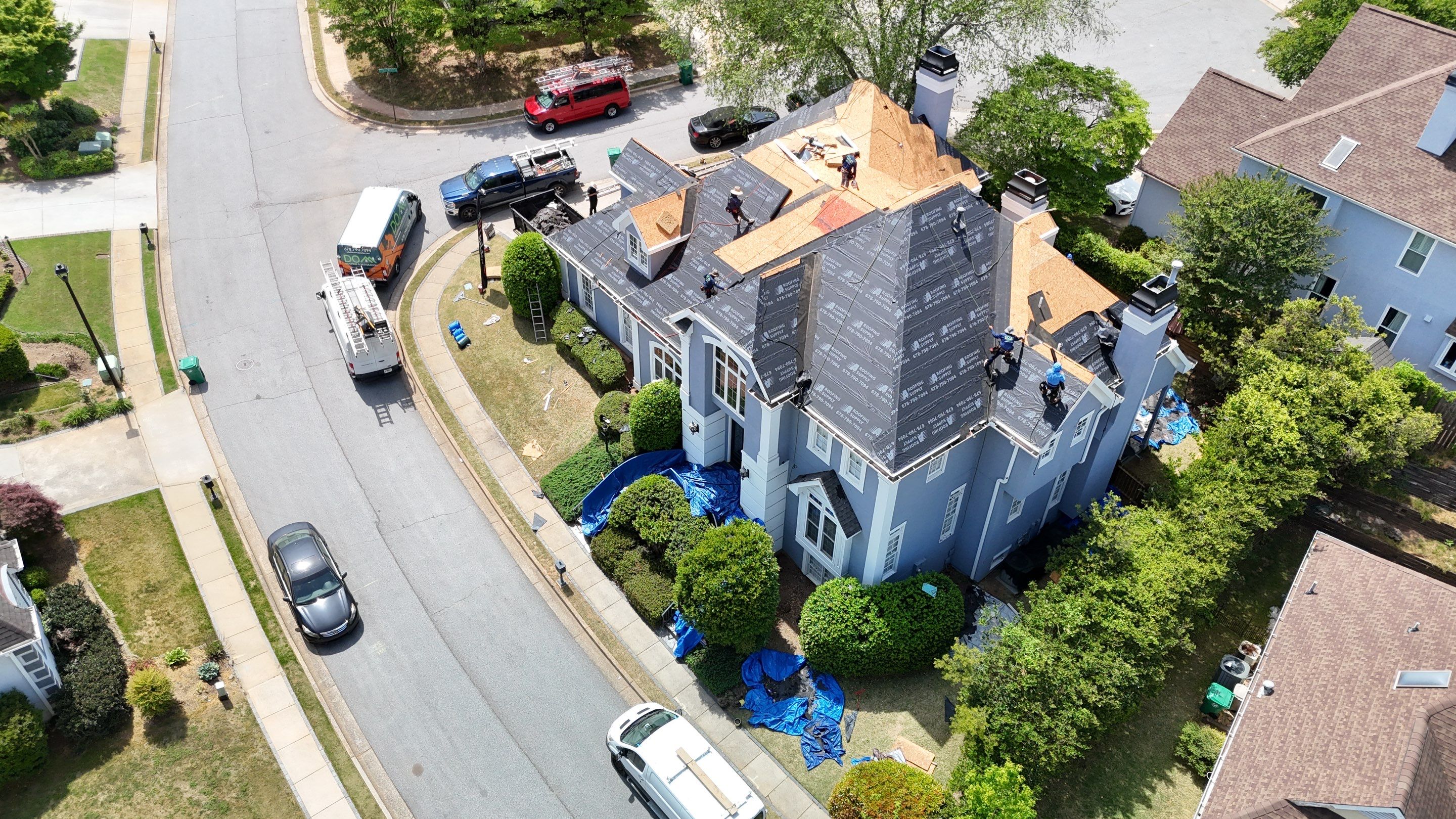 Sidestreet Circle Chamblee Roof Replacement  by Dom Roofing & Restoration
