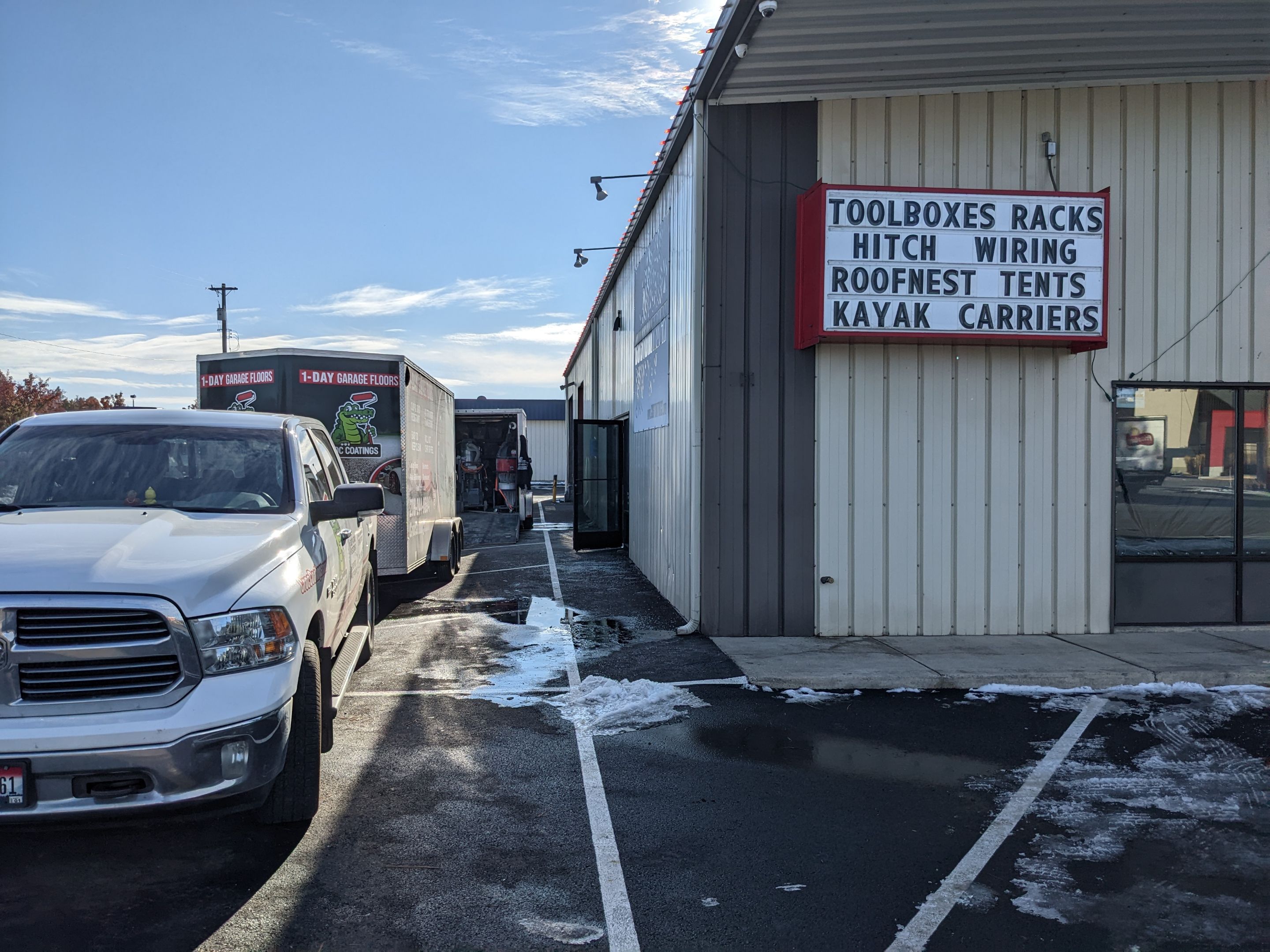Commercial Showroom Transformation in Silvercreek by Croc Coatings, LLC