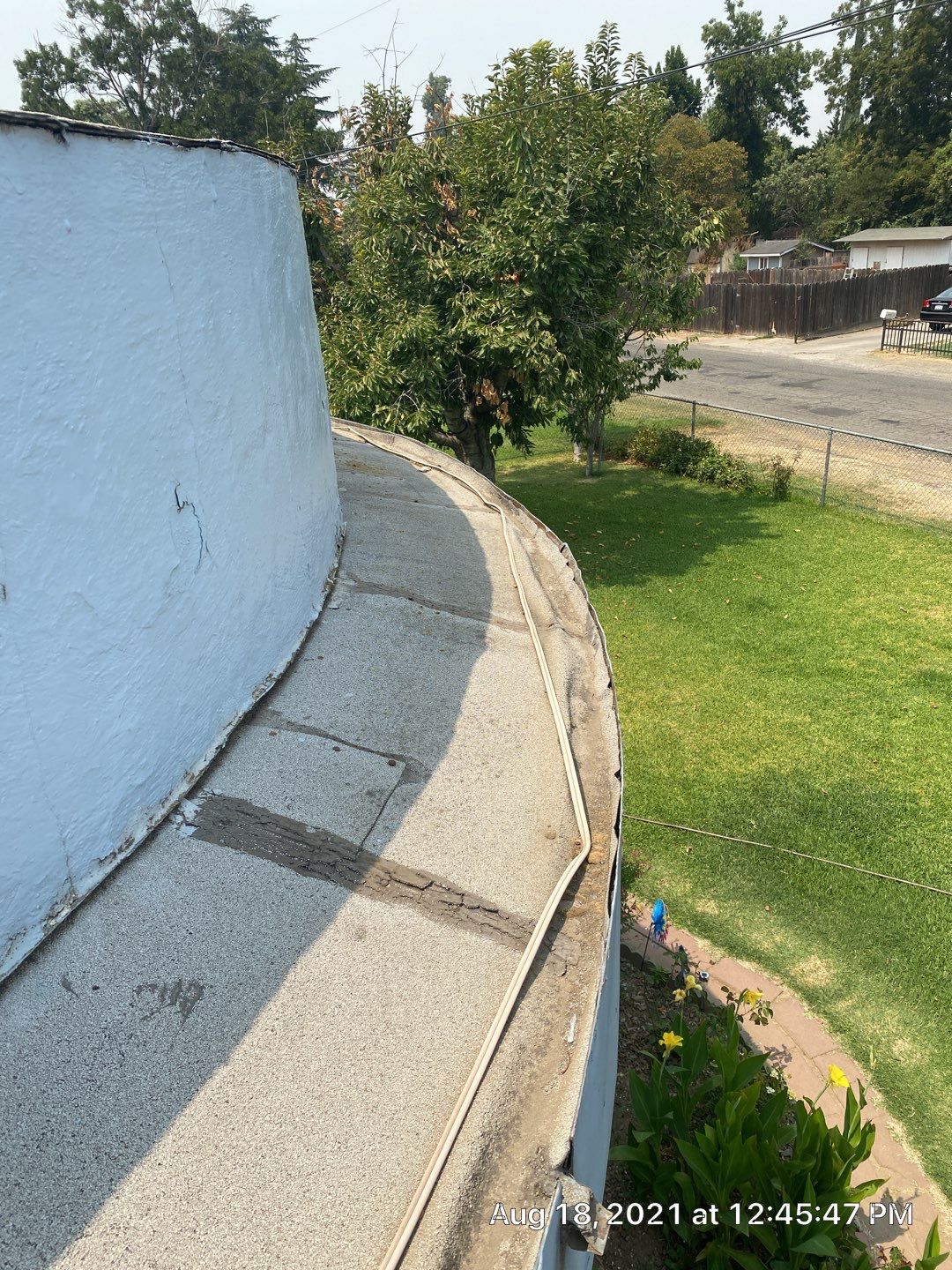 Residential Roofing Installation using Spray foam roofing insulation and General Coatings acrylic coatings by Straight Edge Roofing Inc