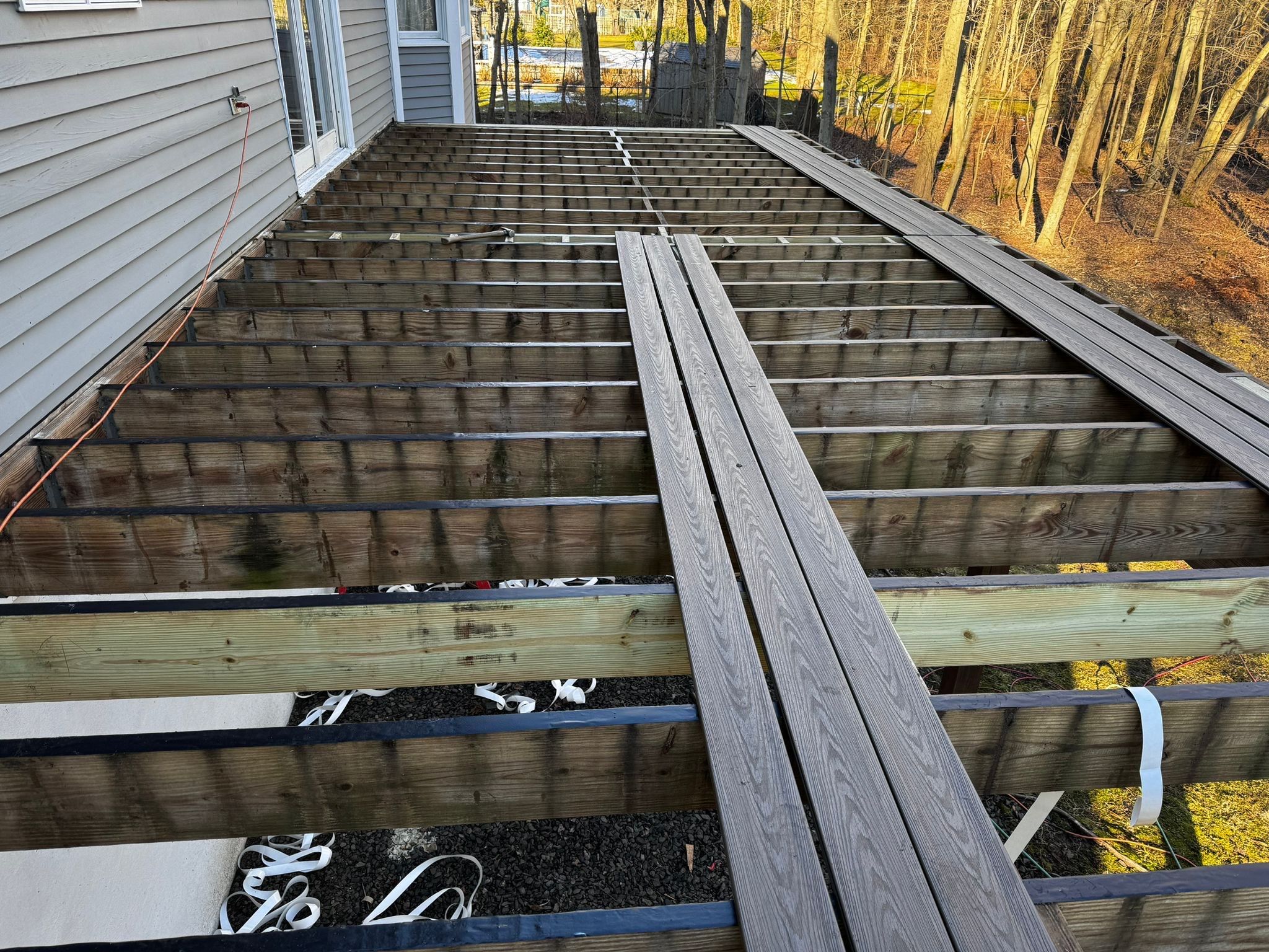 Deck Resurface in wall nj by deck guardian