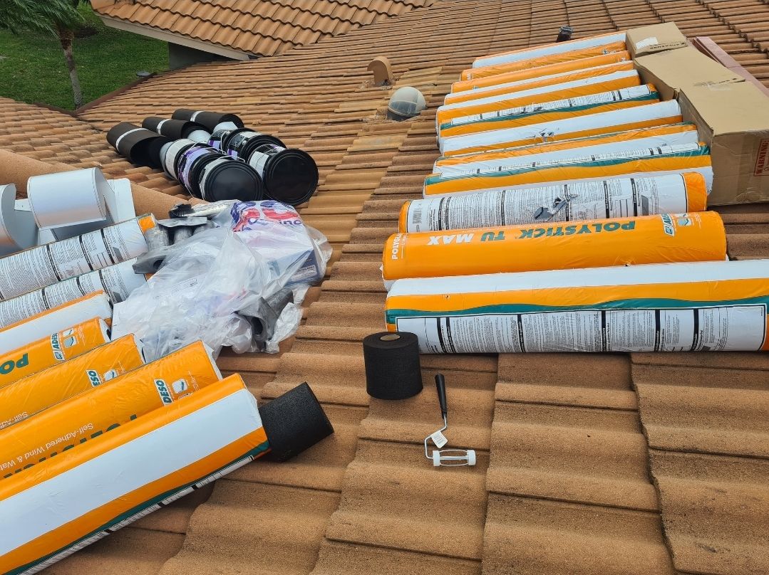 Residential Roofing Installation using Eagle Roofing Tile by BLUES BROTHERS ROOFING