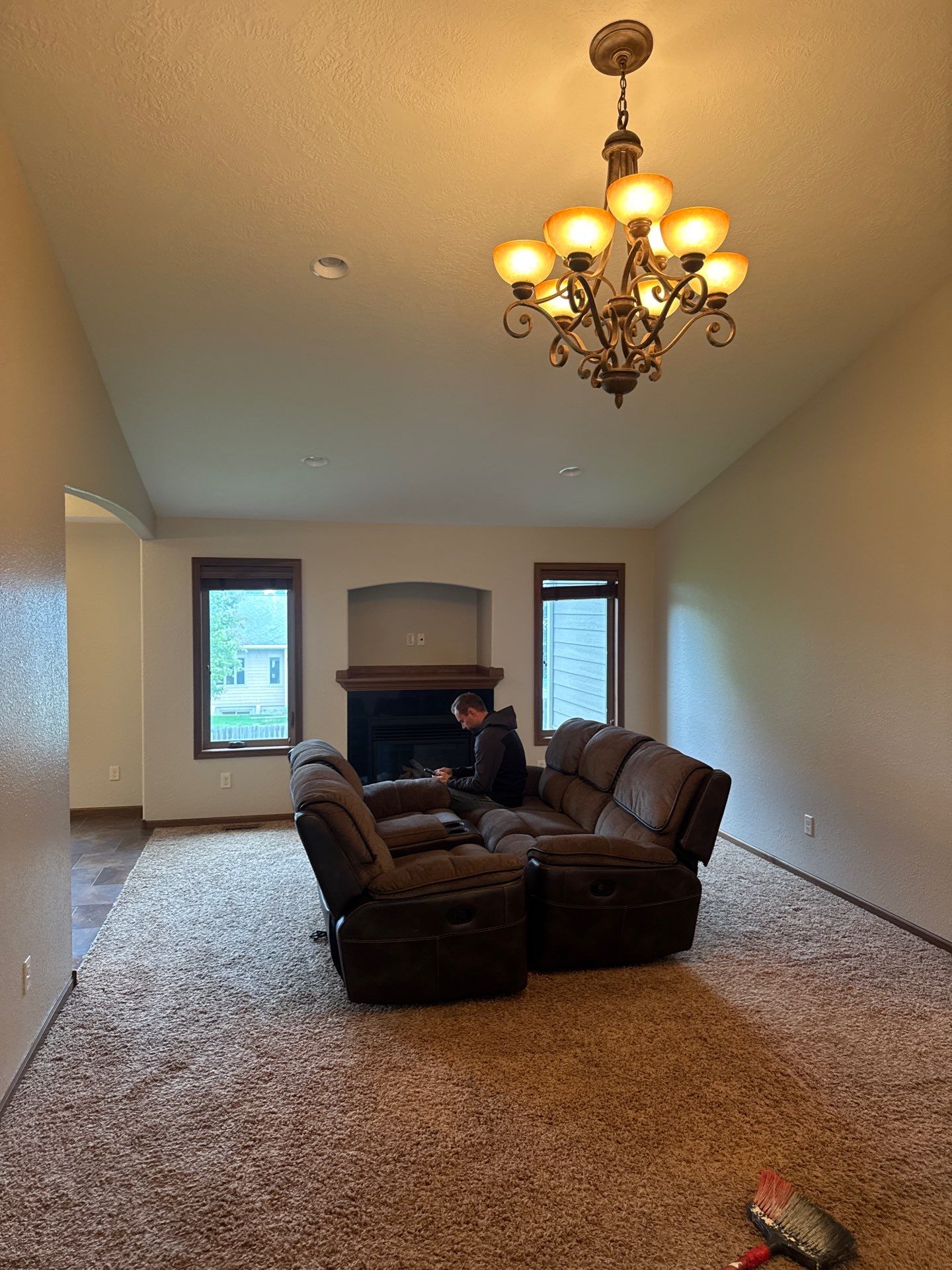 Comprehensive Interior Painting and Drywall Surface Repairs in Brandon by Select Painting, Coatings & Garage Cabinets