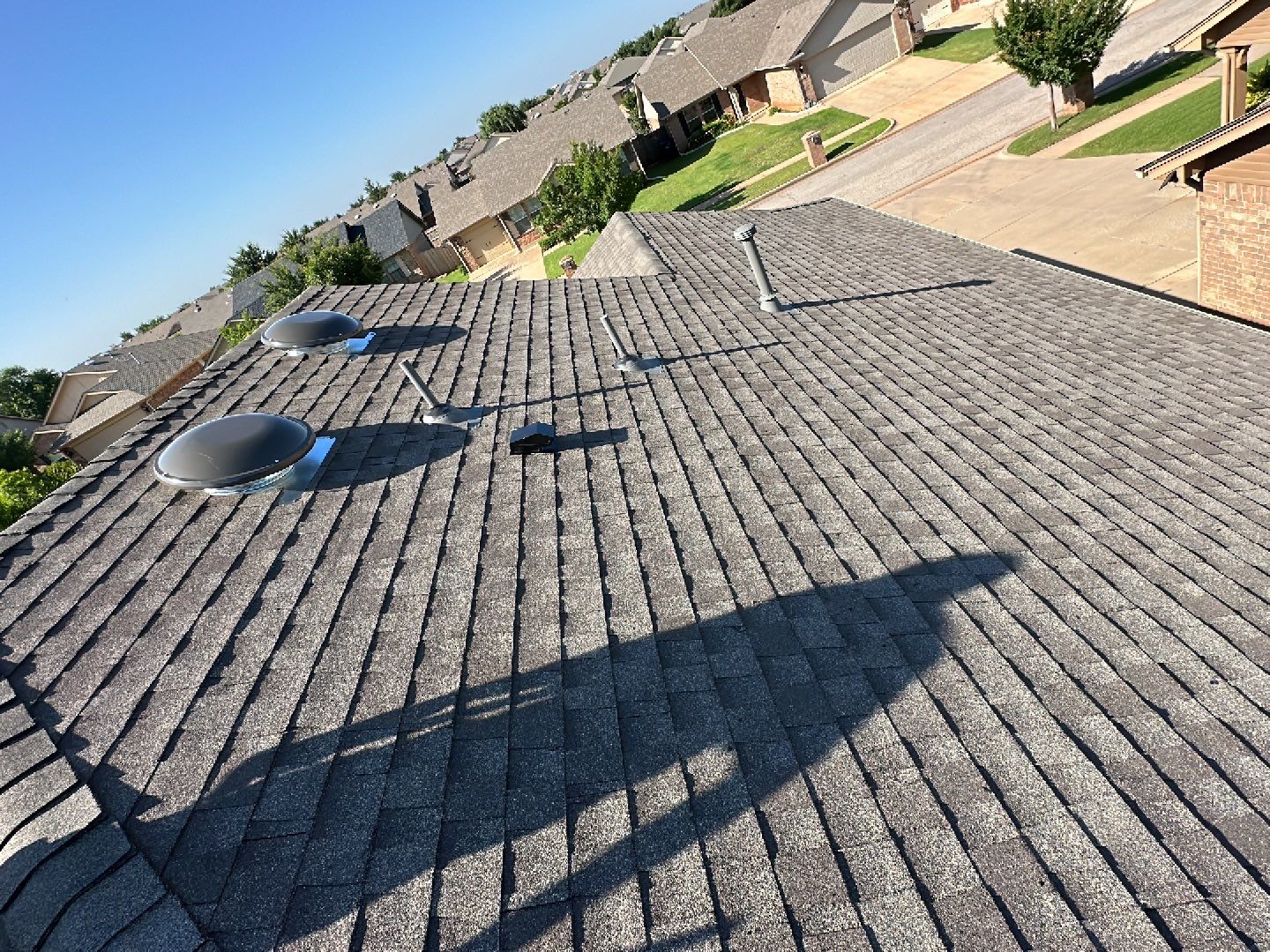 roof replacement in Edmond by McCann's Roofing and Construction