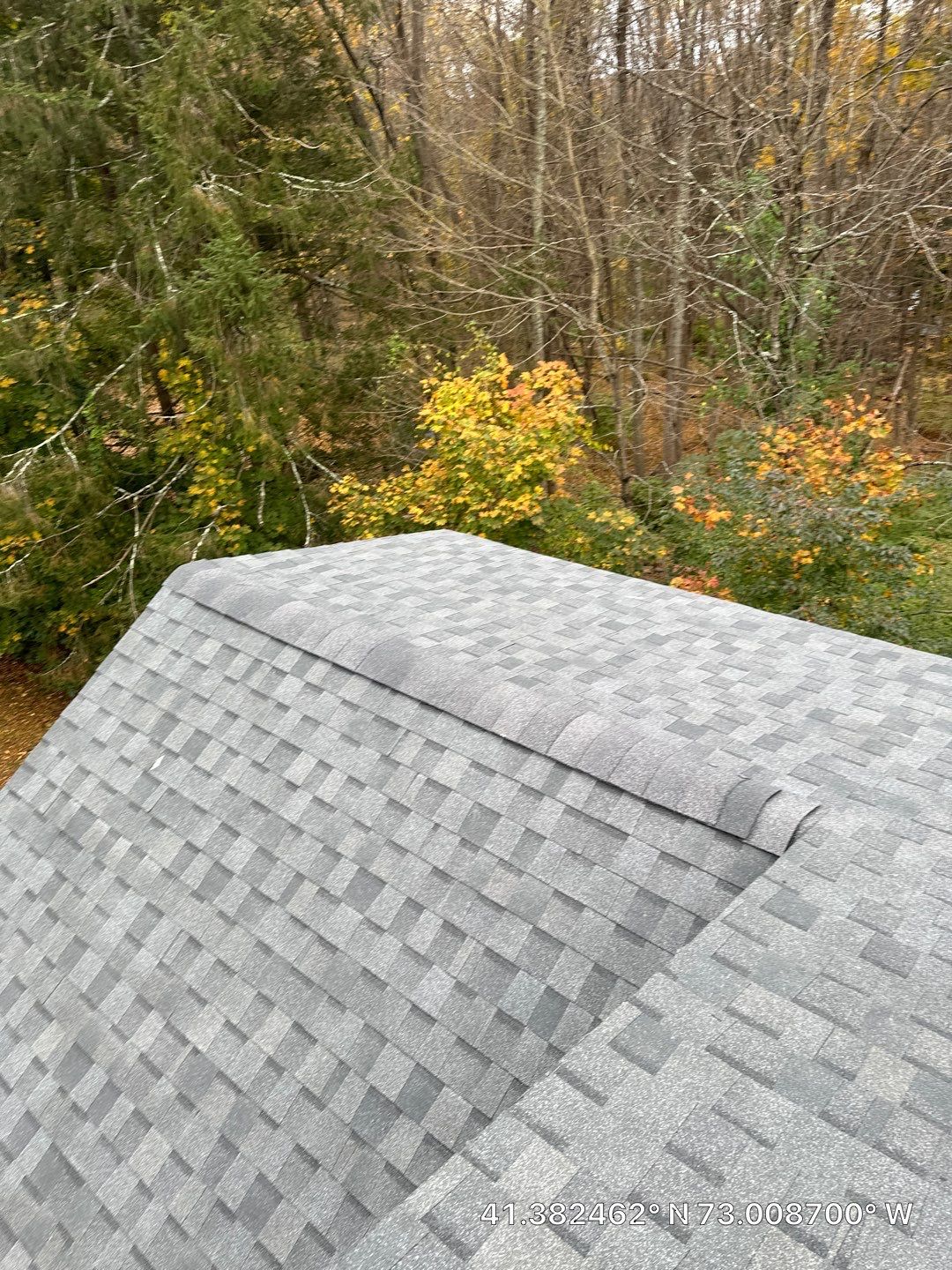 Residential Roofing Installation using Owens Corning TruDefinition Duration AR - Estate Gray & White Double 4 Siding by A Plus Exterior