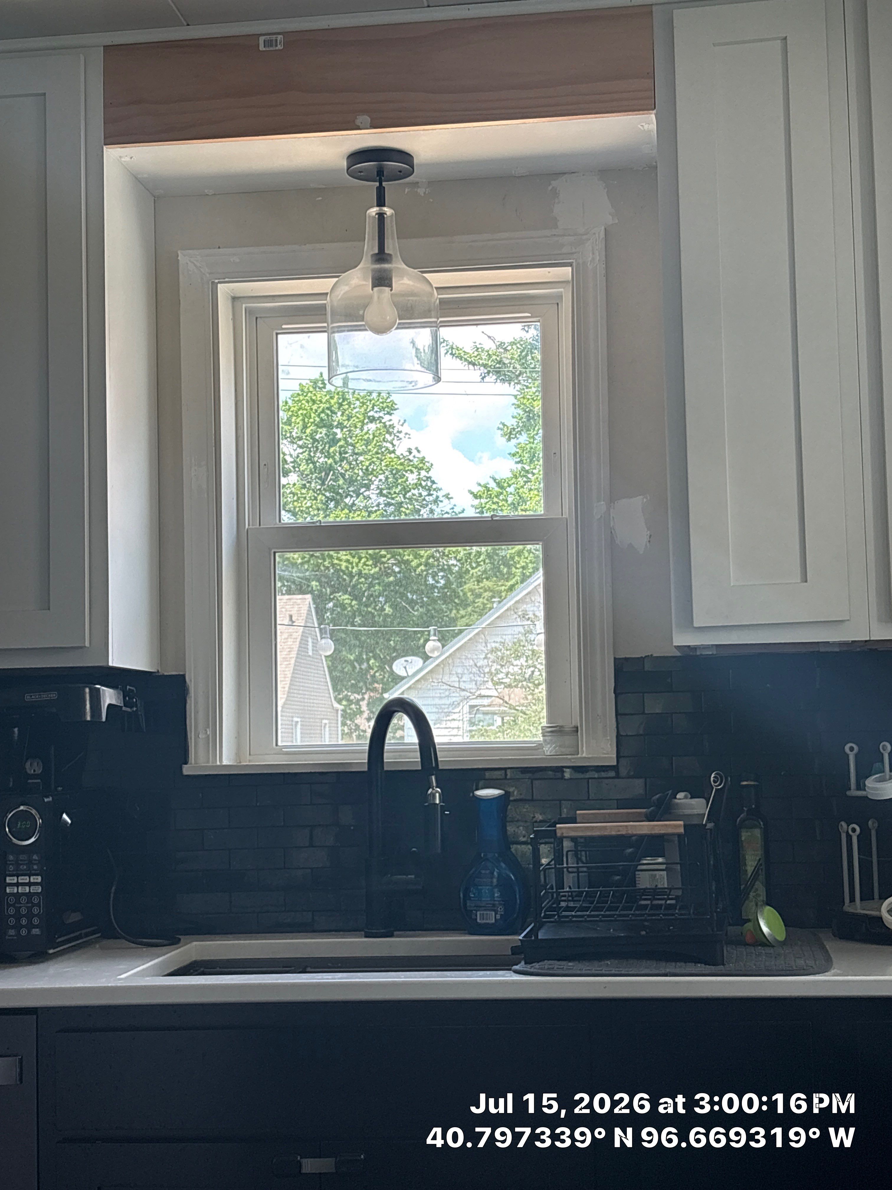 Two-Tone Kitchen Cabinetry and Quartz Countertop Installation in Lincoln by CompanyCam Sales Demo