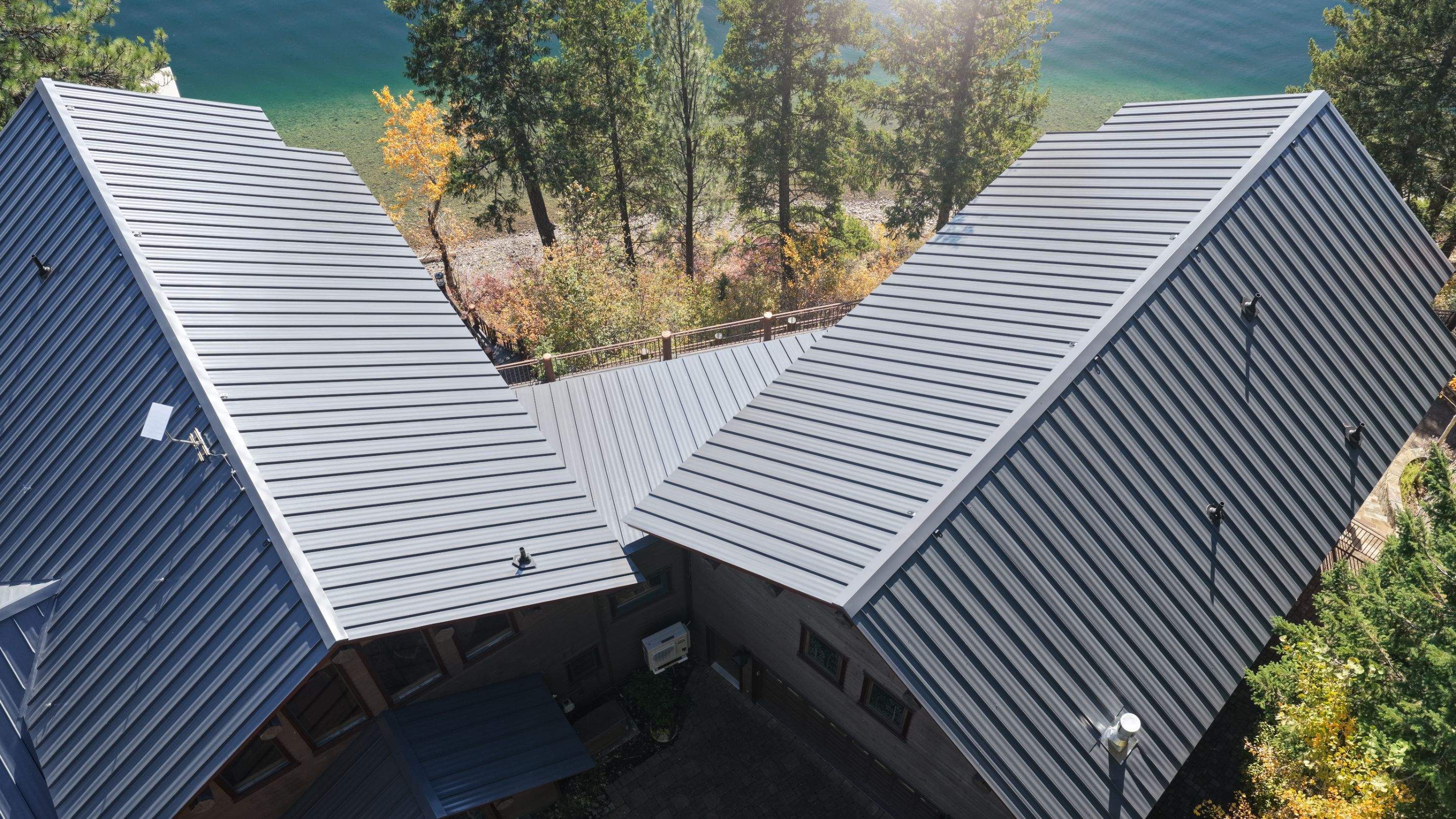 16" Mechanical - Dark Gray  by Montana Roofing Solutions
