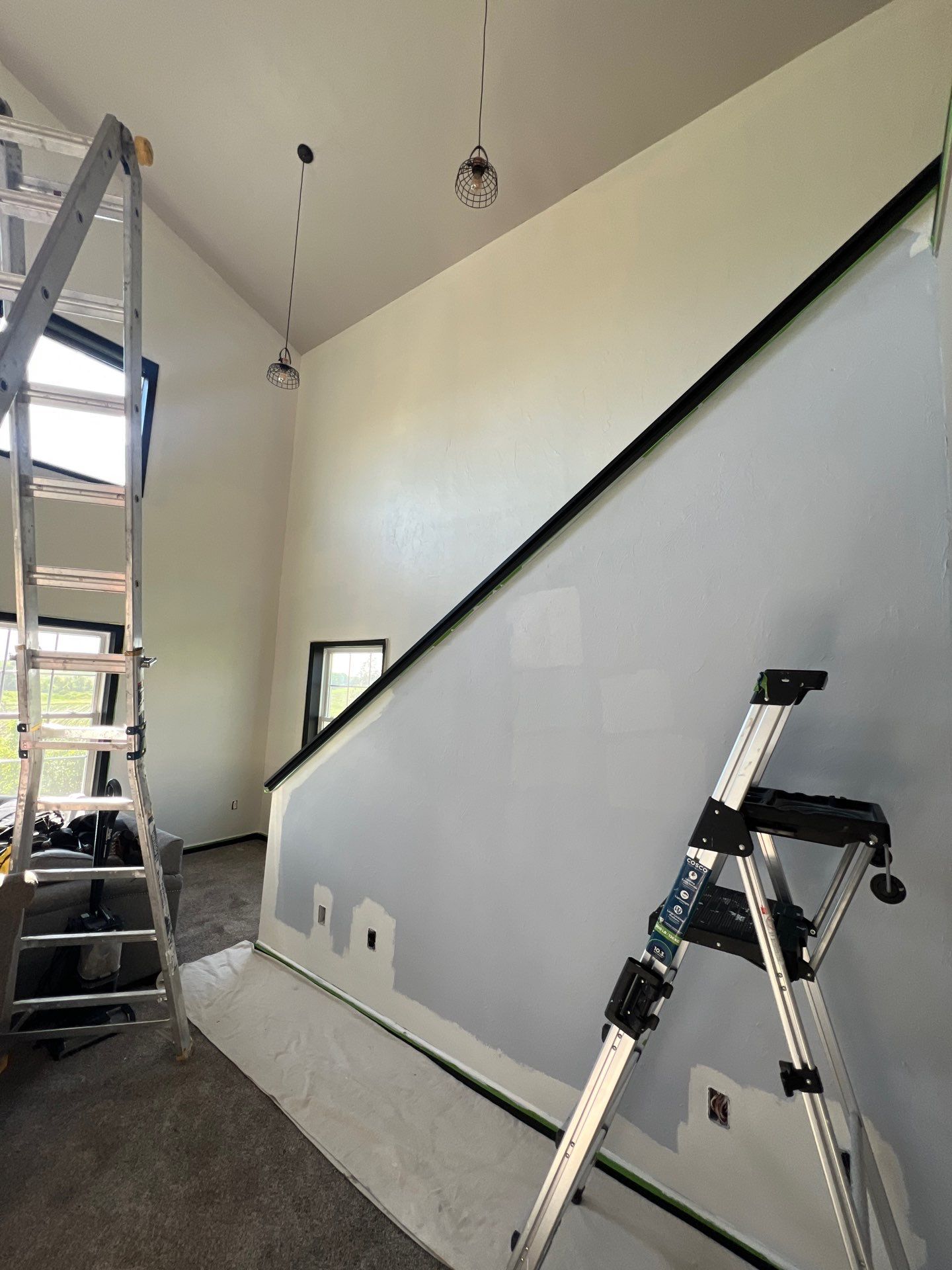 Before & After: Interior Repaint ✨ by Grandview Painting