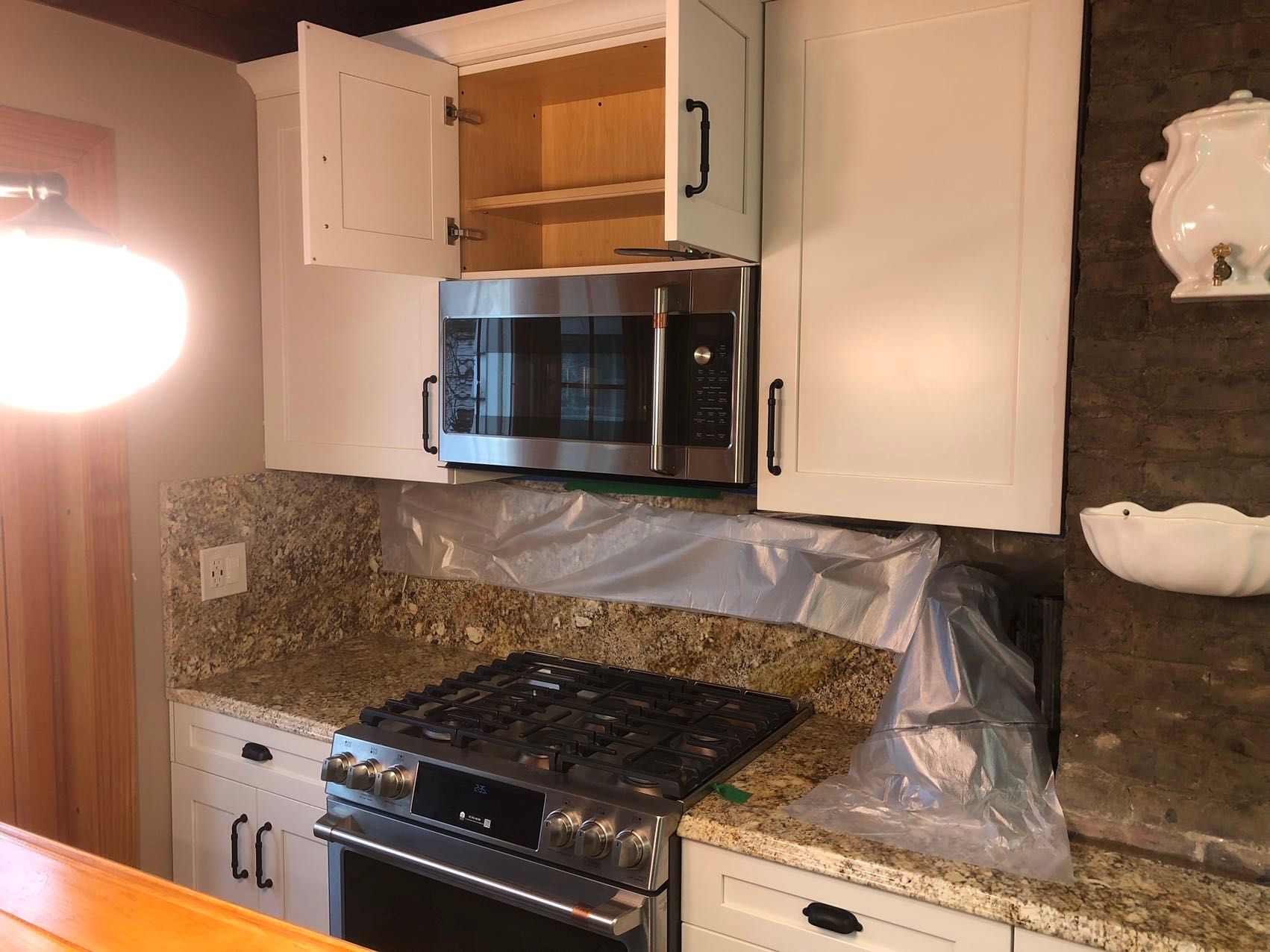 Kitchen Remodel using St. Martin Cabinetry by Custom Design Carpentry Inc