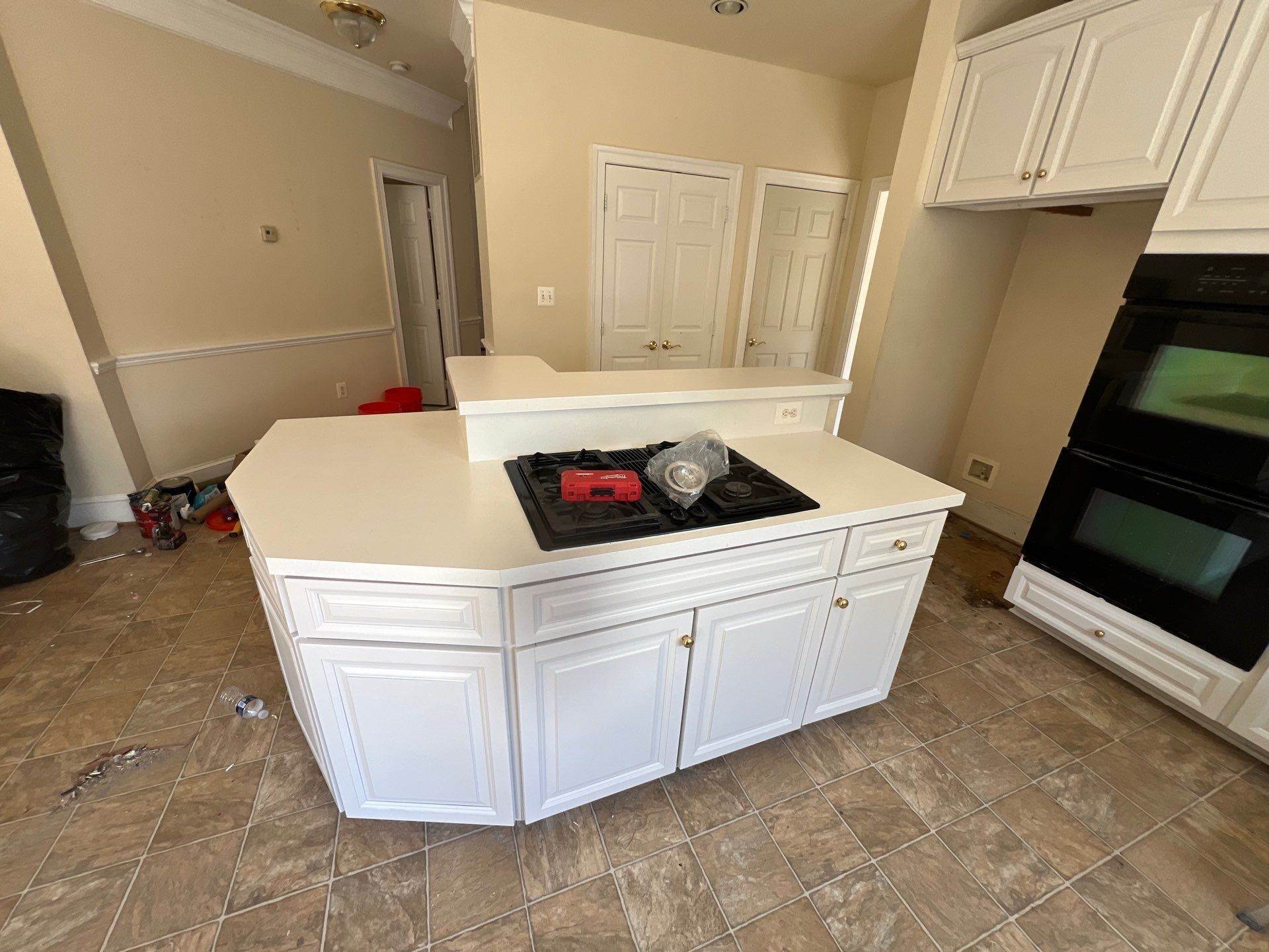 Cabinet & Countertop Refinishing in Bristow VA by Greenspring Construction Services