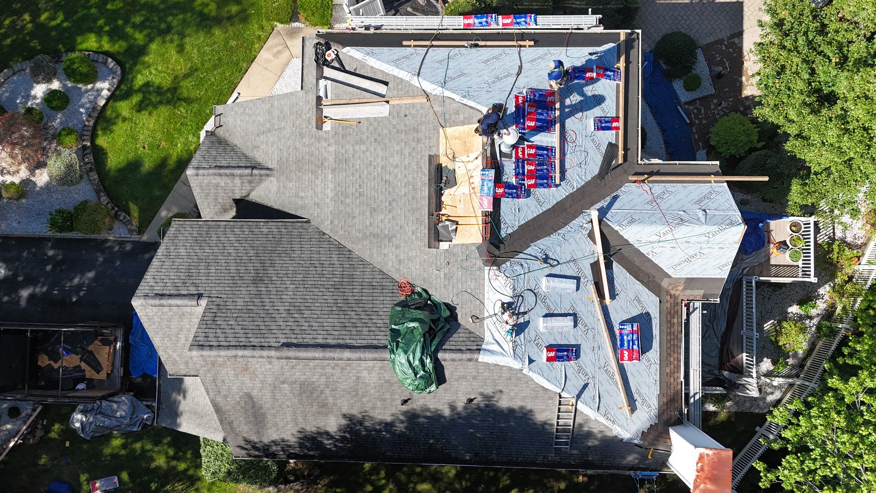 Roof and Gutter Project in Old Bridge, NJ by All State Home Improvement Inc.
