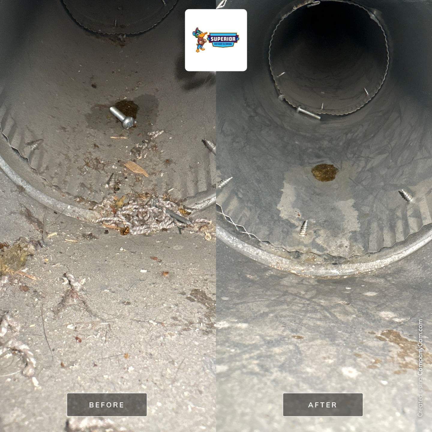 Air Duct Cleaning With a Vacuum Truck in New Castle, PA by Superior Air Duct Cleaning