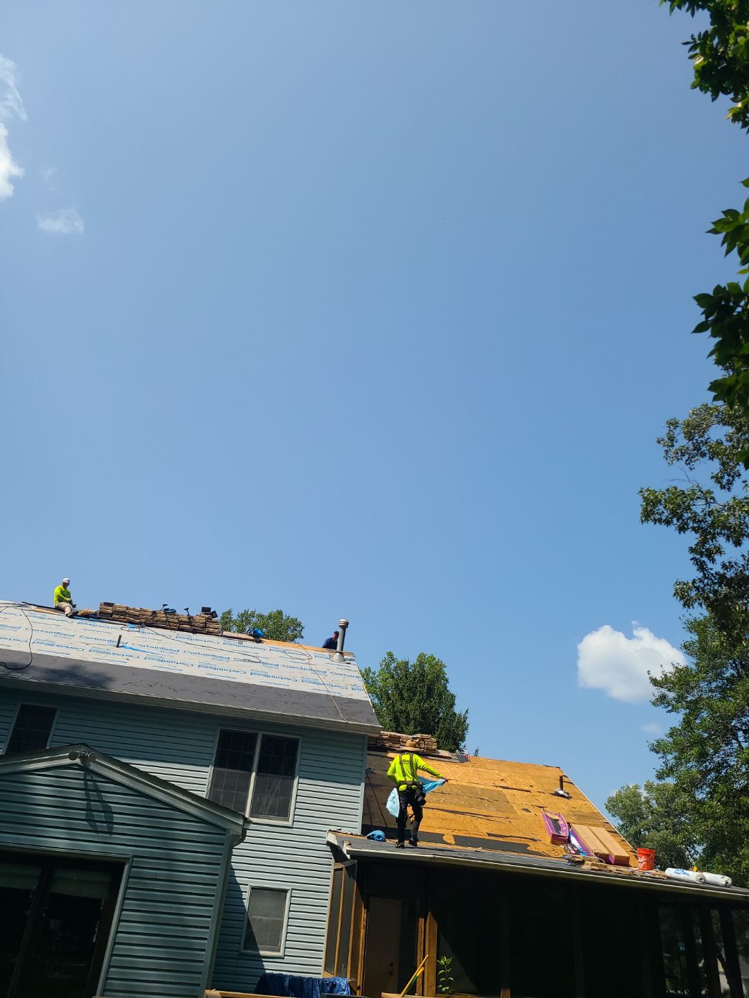 Burke: Residential Roof Replacement with CertainTeed Landmark Pro Designer Shingles in Max Def Driftwood by RM Banning, Inc.