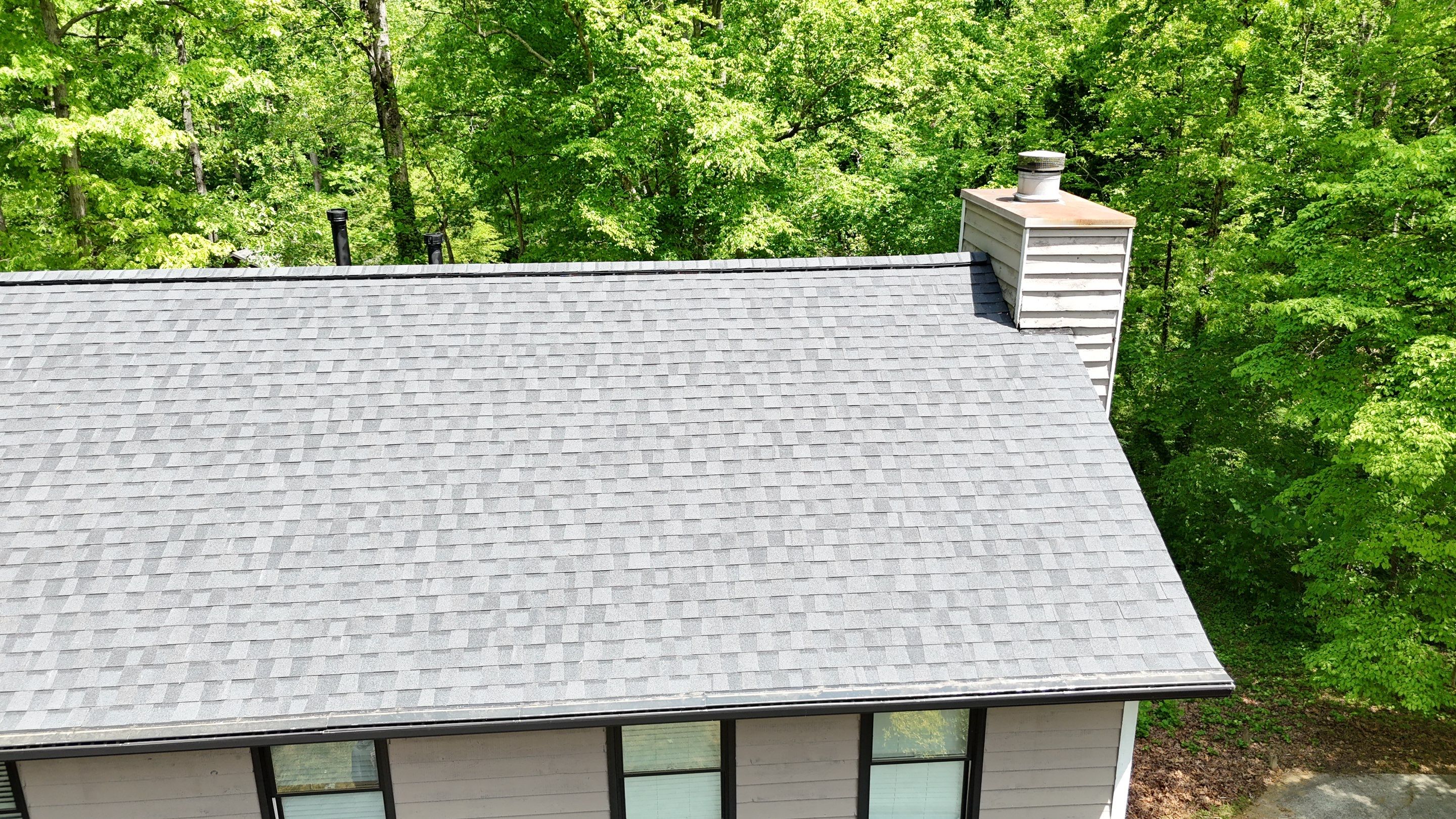 Marietta, GA Roof Replacement CertainTeed Landmark Moire Black by Reset Roofing