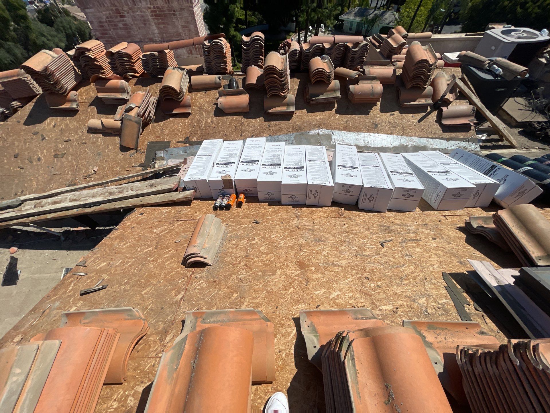 Tile Reset Project- Los Angeles CA 90049 by Epic Roof Replacement