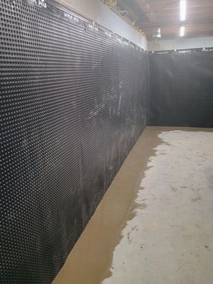 Depressurizing Denny's Basement Wall