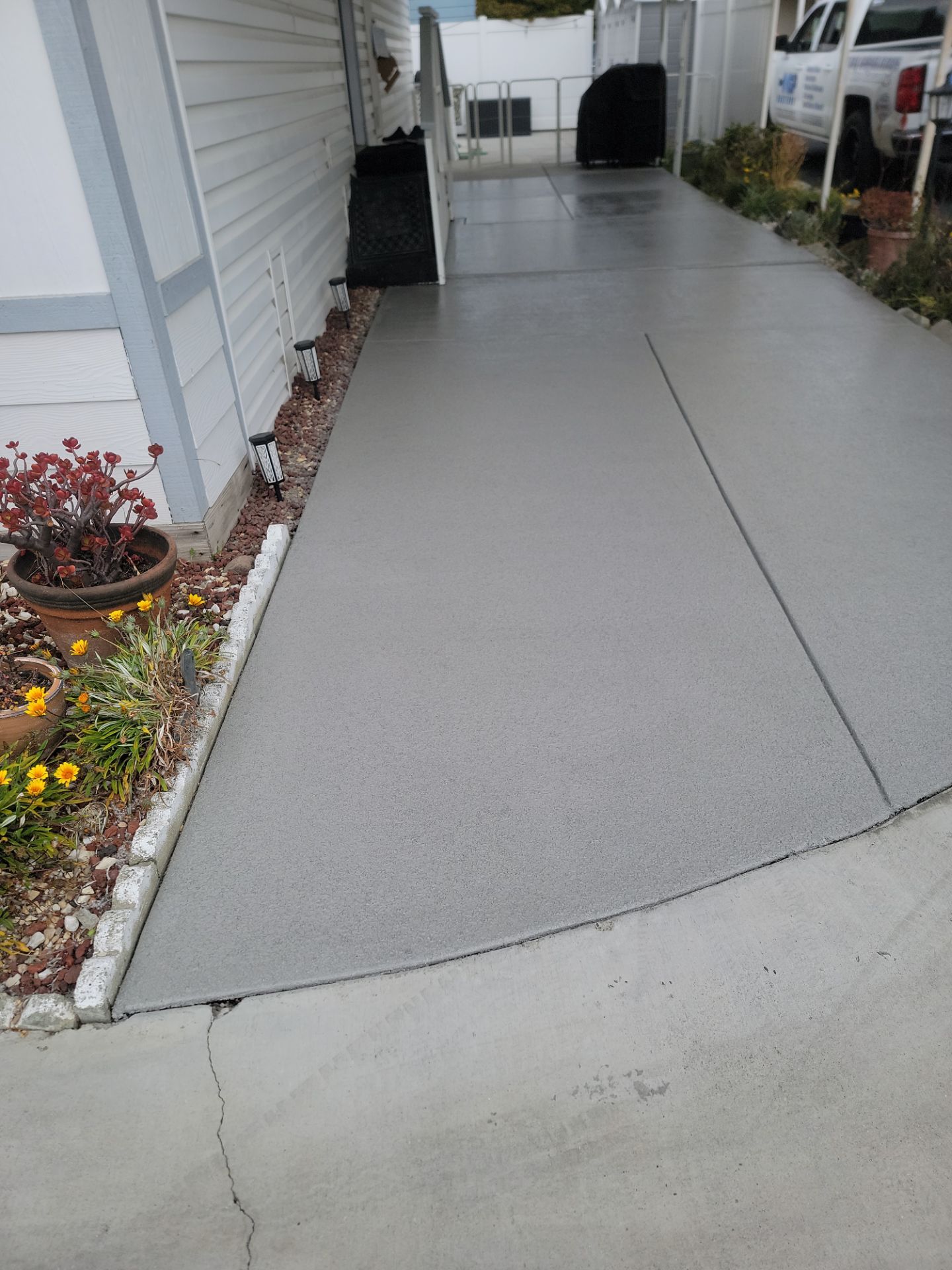 Solid color Car Port by MGP Coatings
