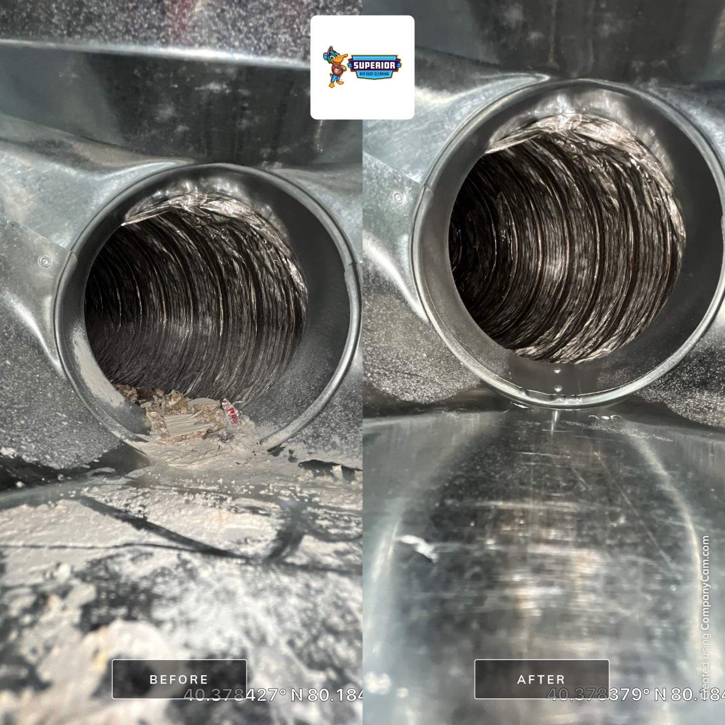 Air Duct Cleaning With a Vacuum Truck in McDonald, PA by Superior Air Duct Cleaning
