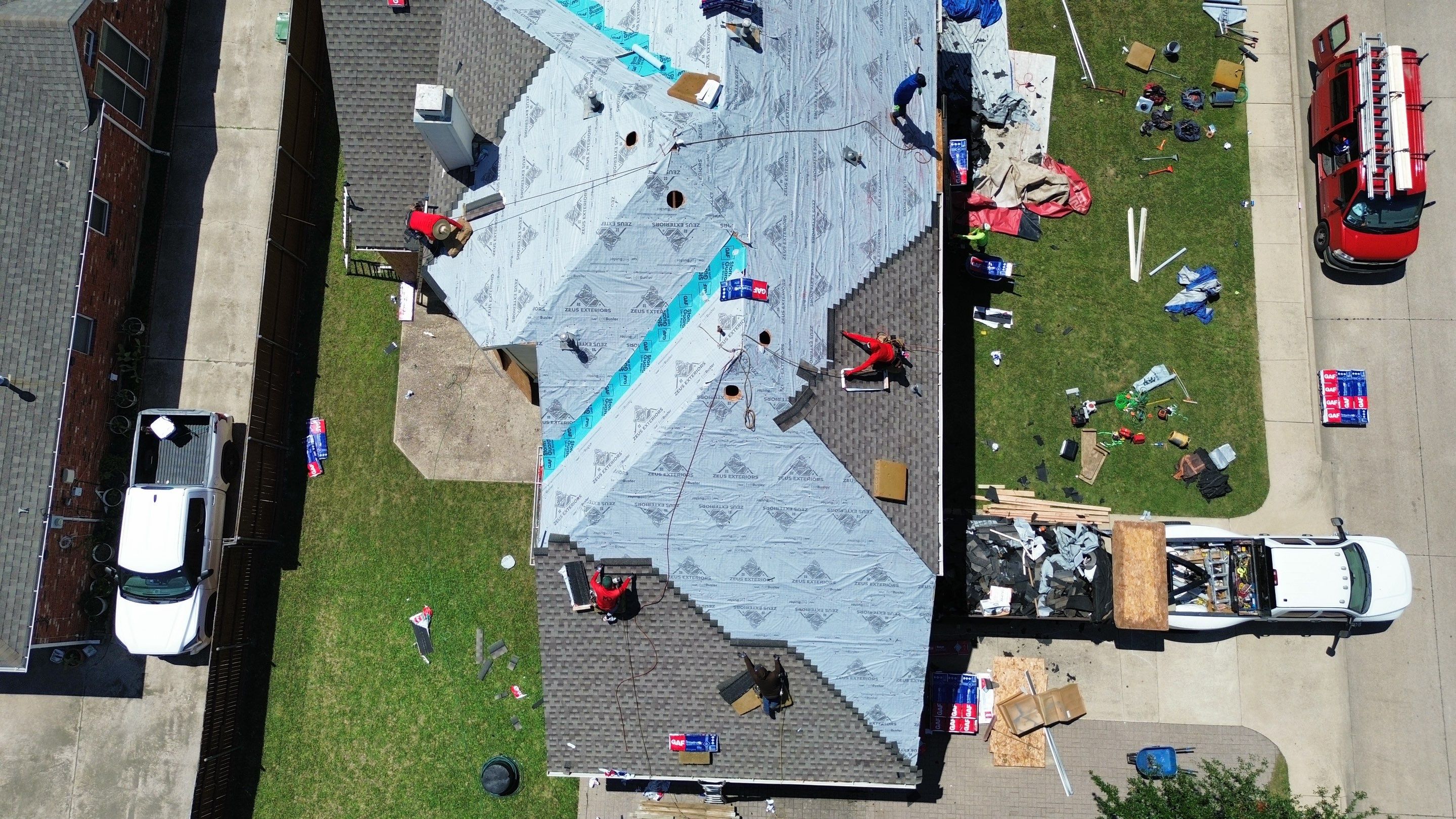 Project in Murphy  by Zeus Exteriors