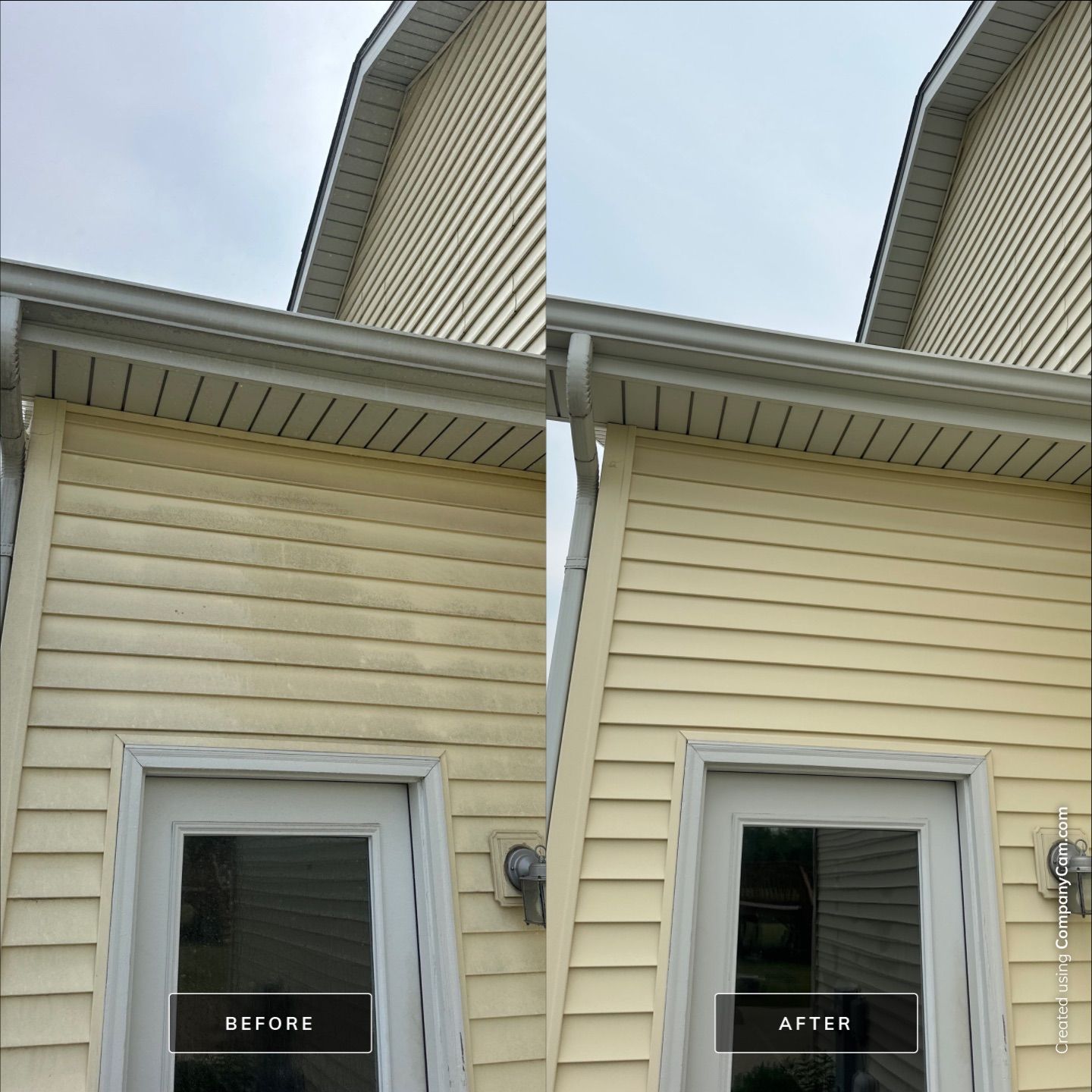 Project in McHenry by Simmons Power & Soft Washing