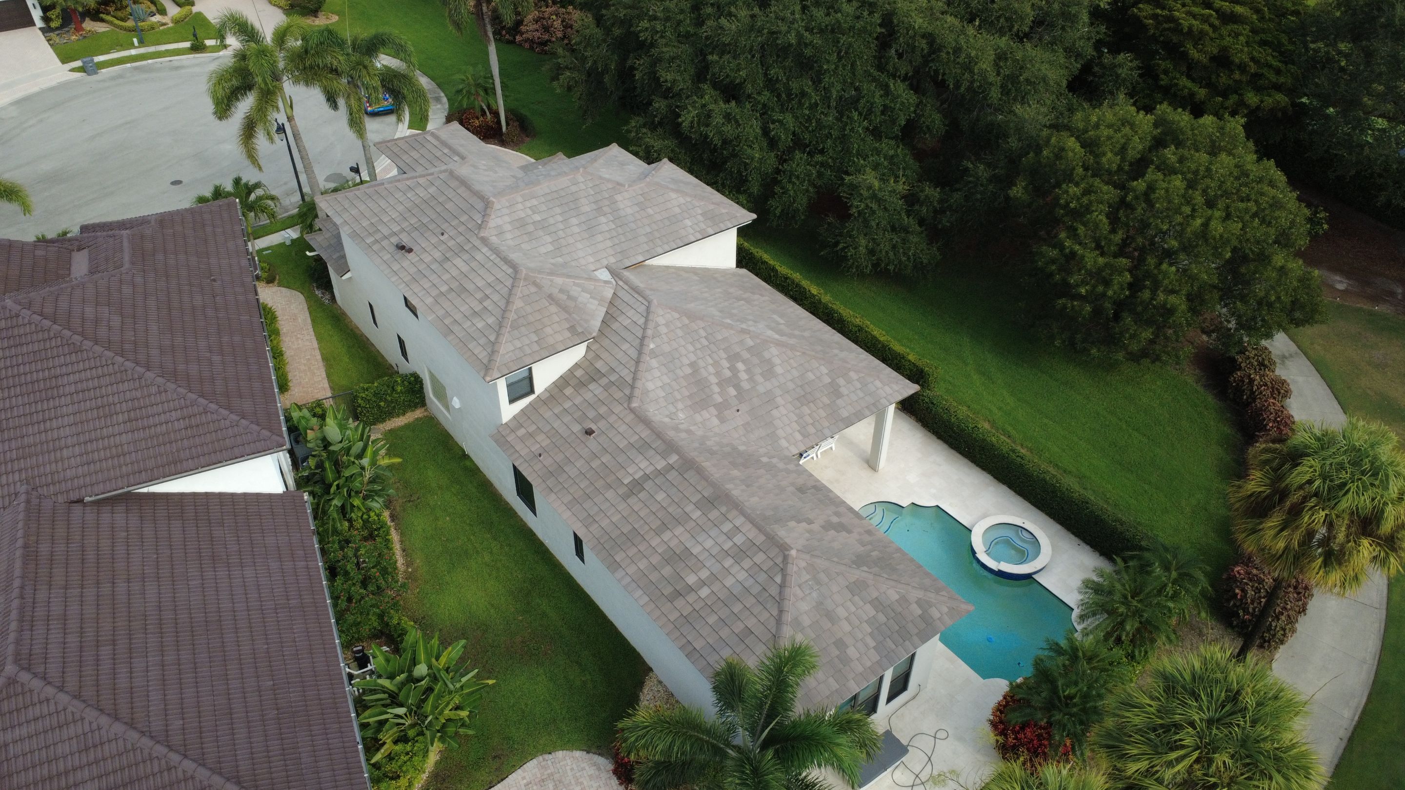Residential Roofing Installation using Eagle Roofing Tile by BLUES BROTHERS CONSTRUCTION CORP