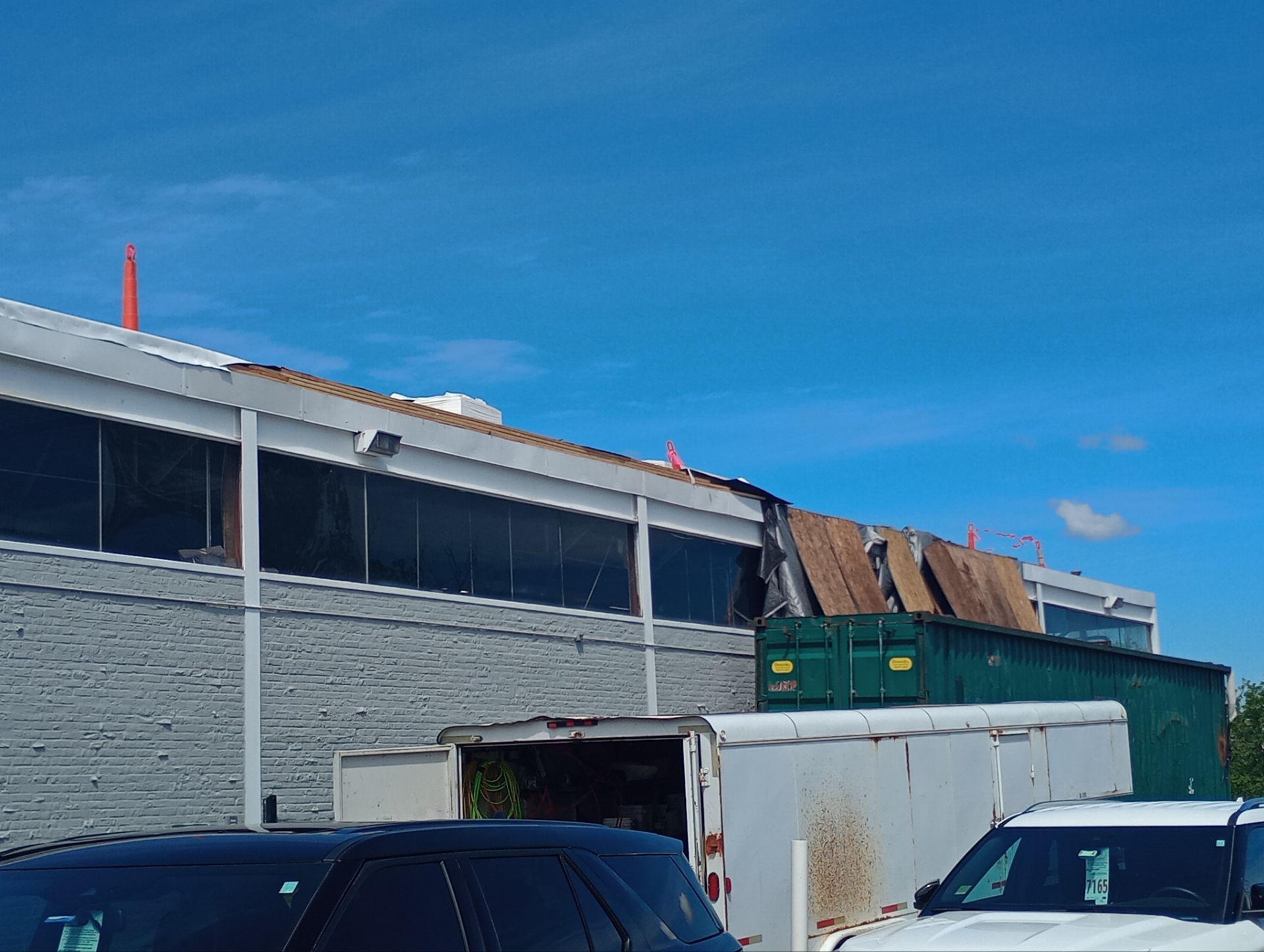 Ford Dealership - Re-Roof by Pink Roofing
